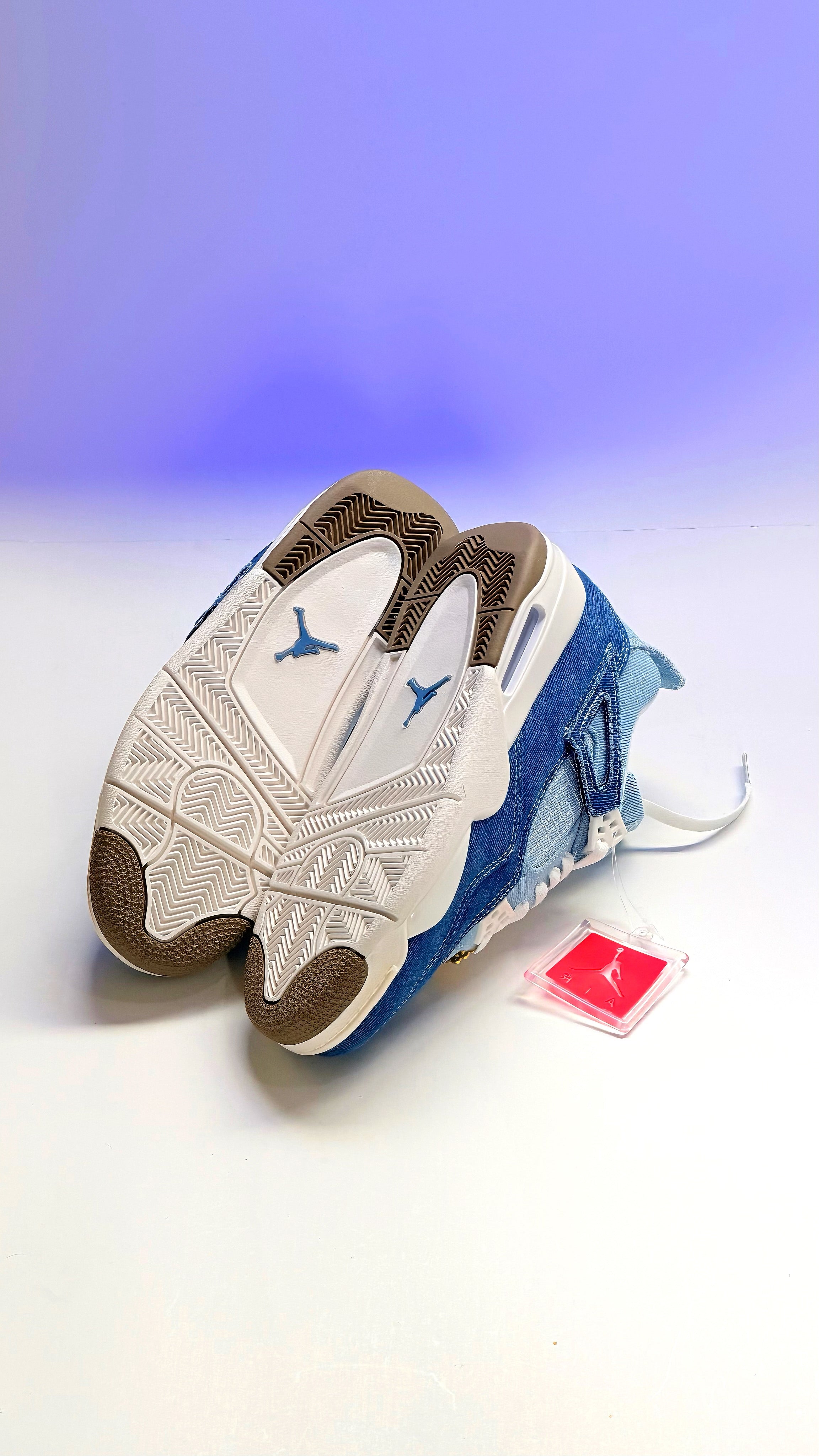 Air Jordan 4 Worn Blue