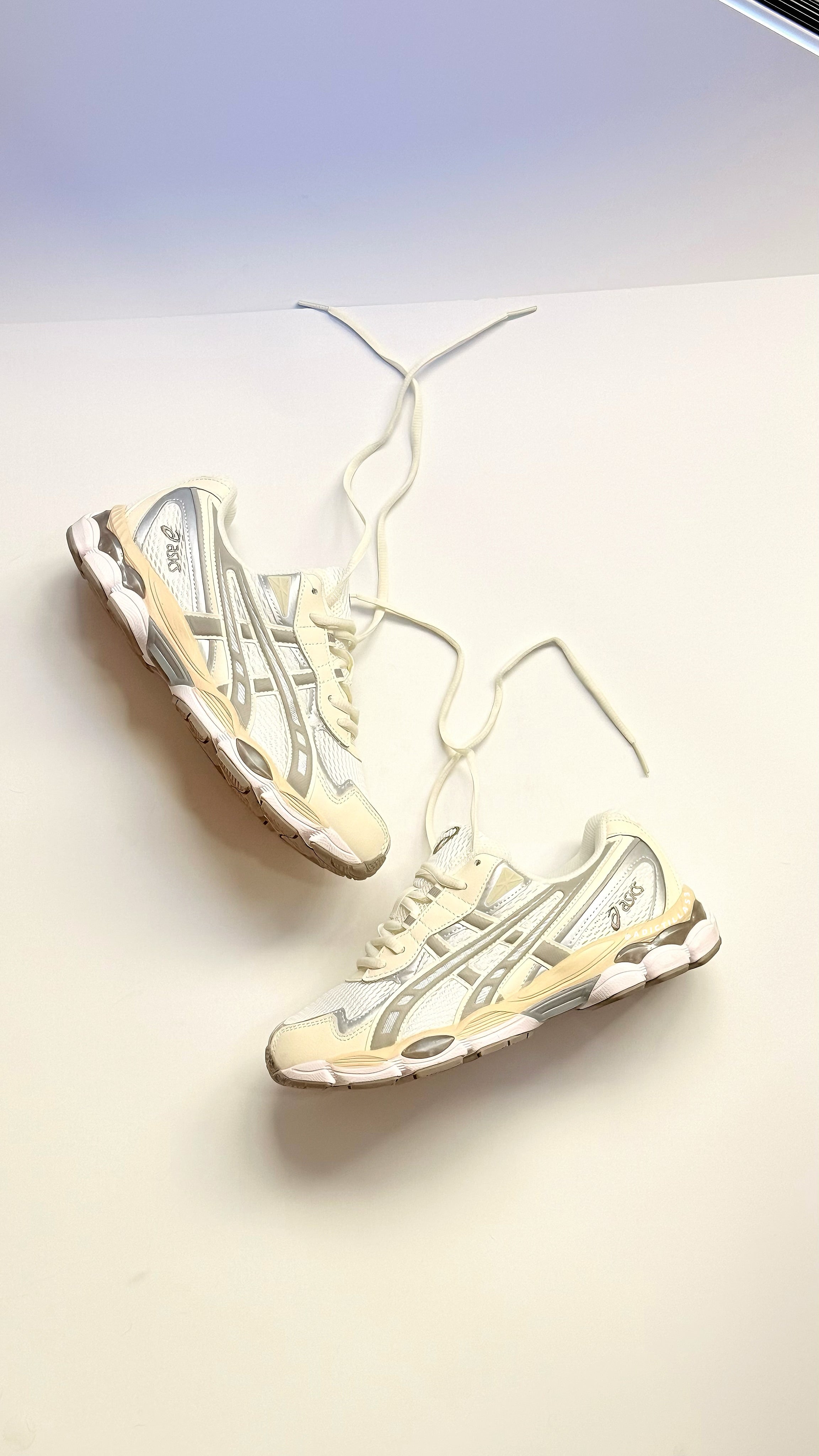 Asics Gel NYC Cream Steel