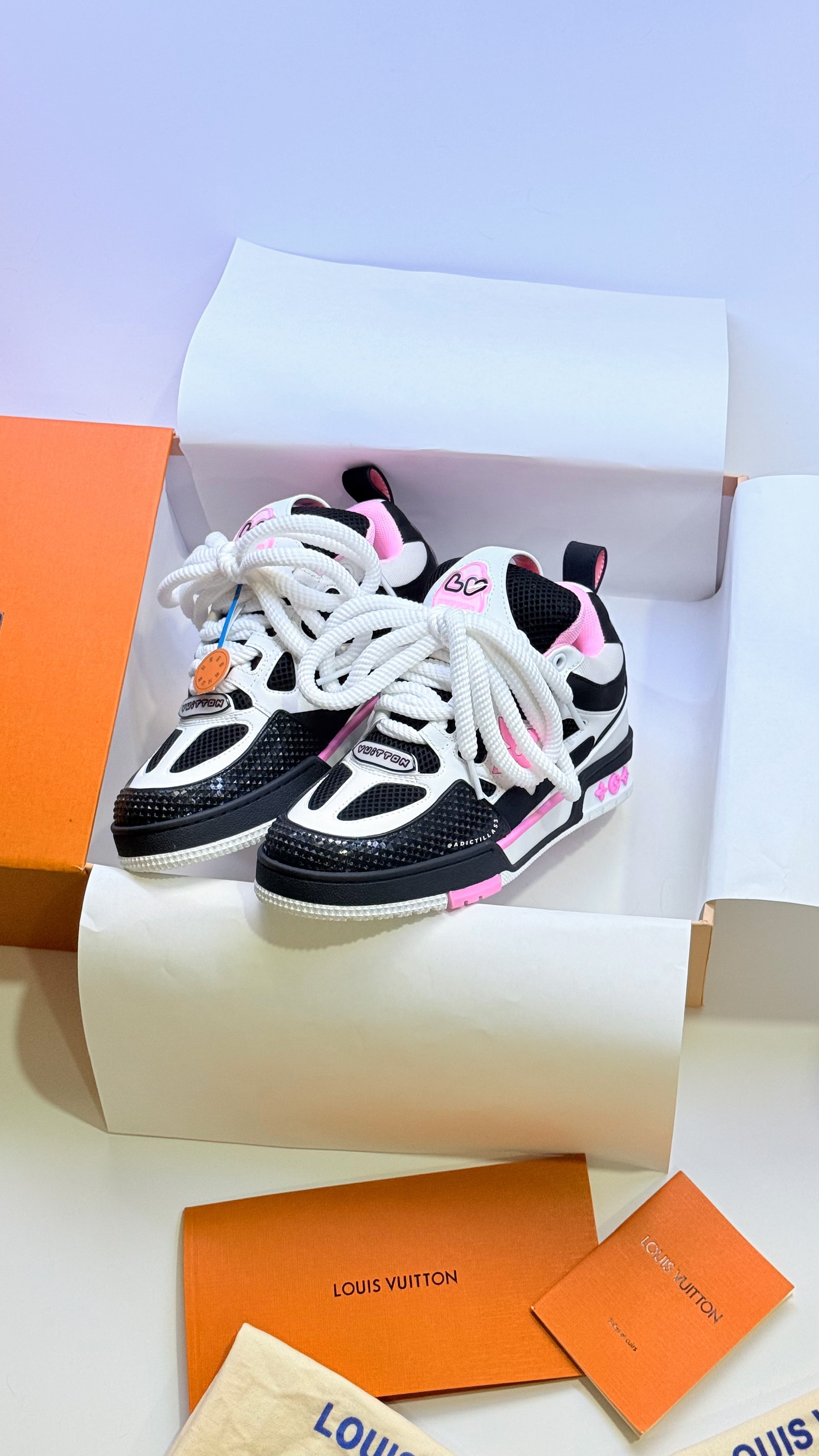 Louis Vuitton LV Skate Sneaker Pink
