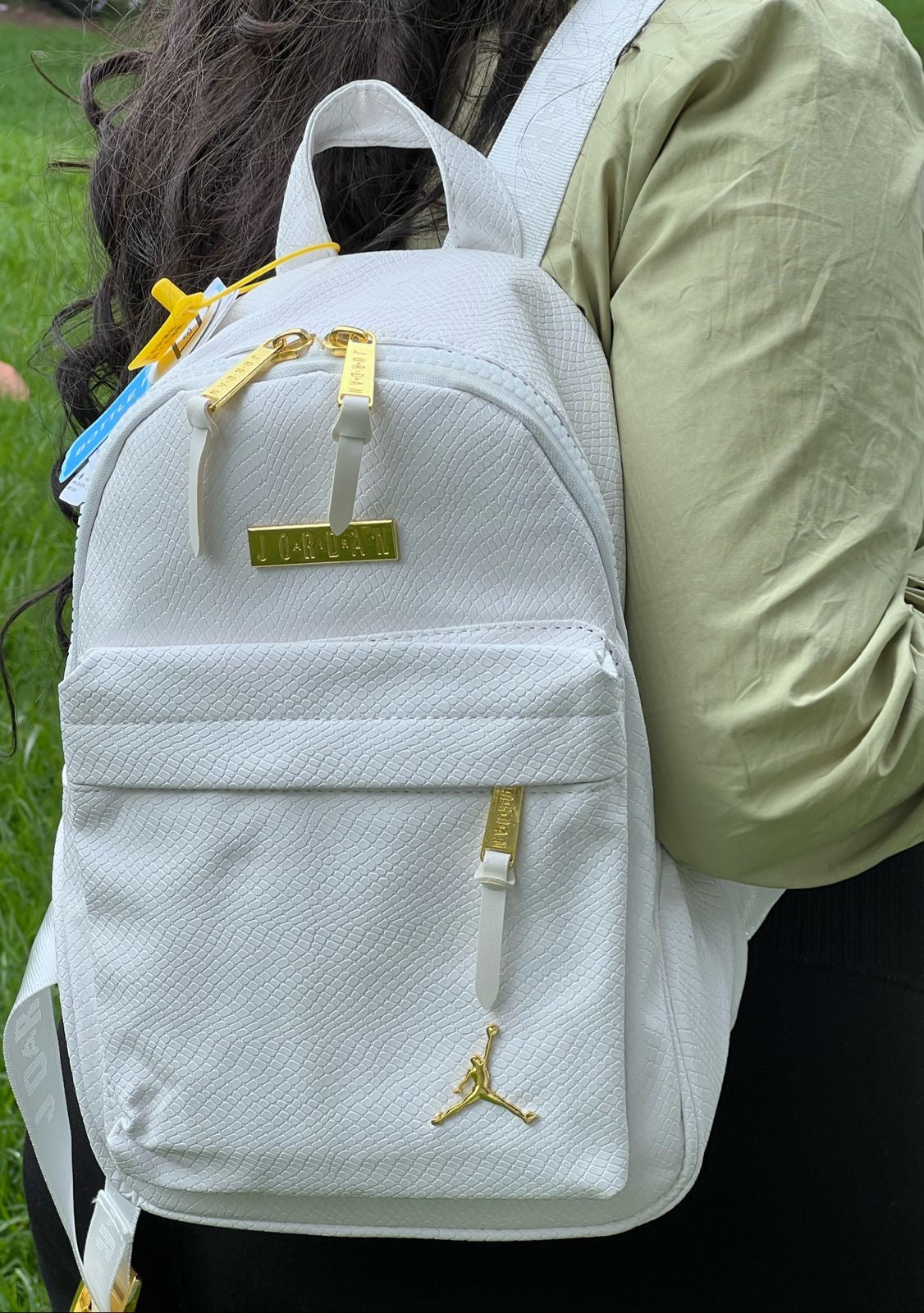 Bolso Jordan cuarteado