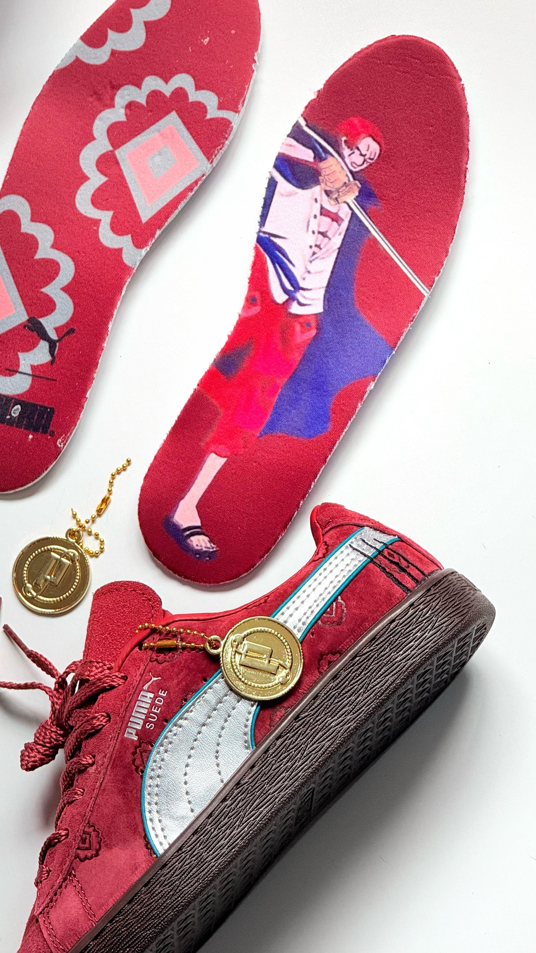 Puma x One Piece Red