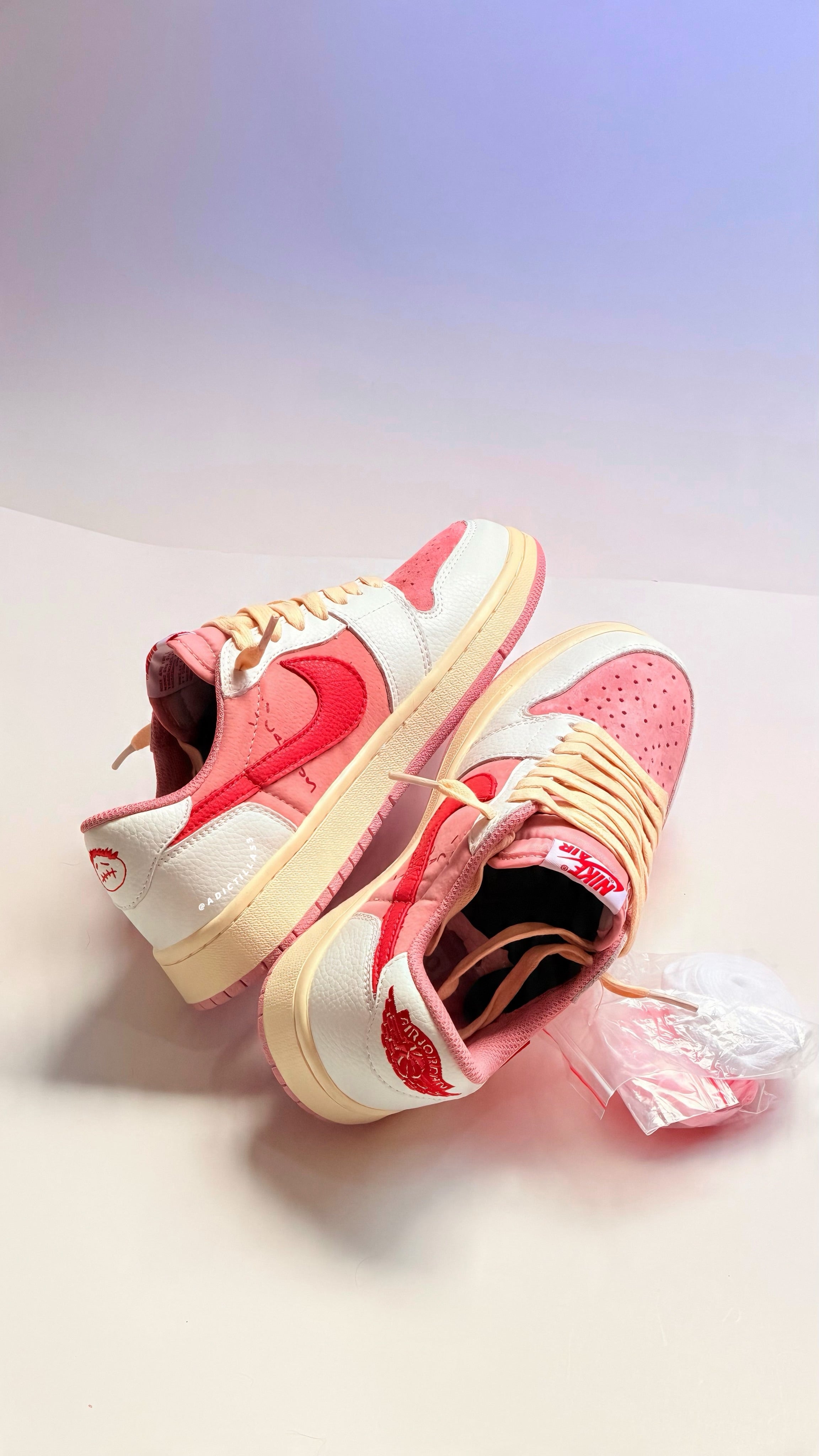 Travis Scott x Air Jordan 1 Low OG "Tropical Pink"