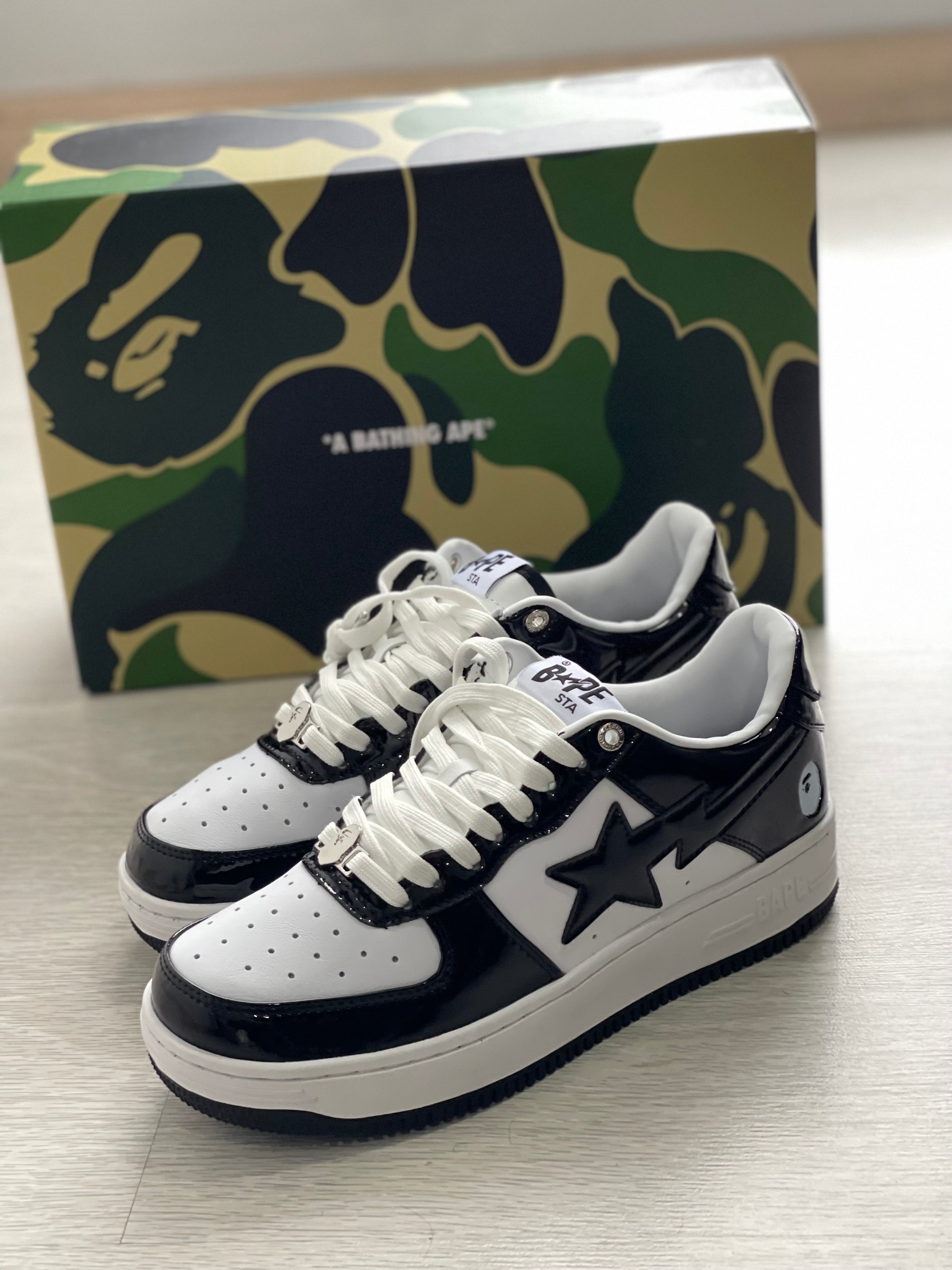 BAPE Sta LOW black