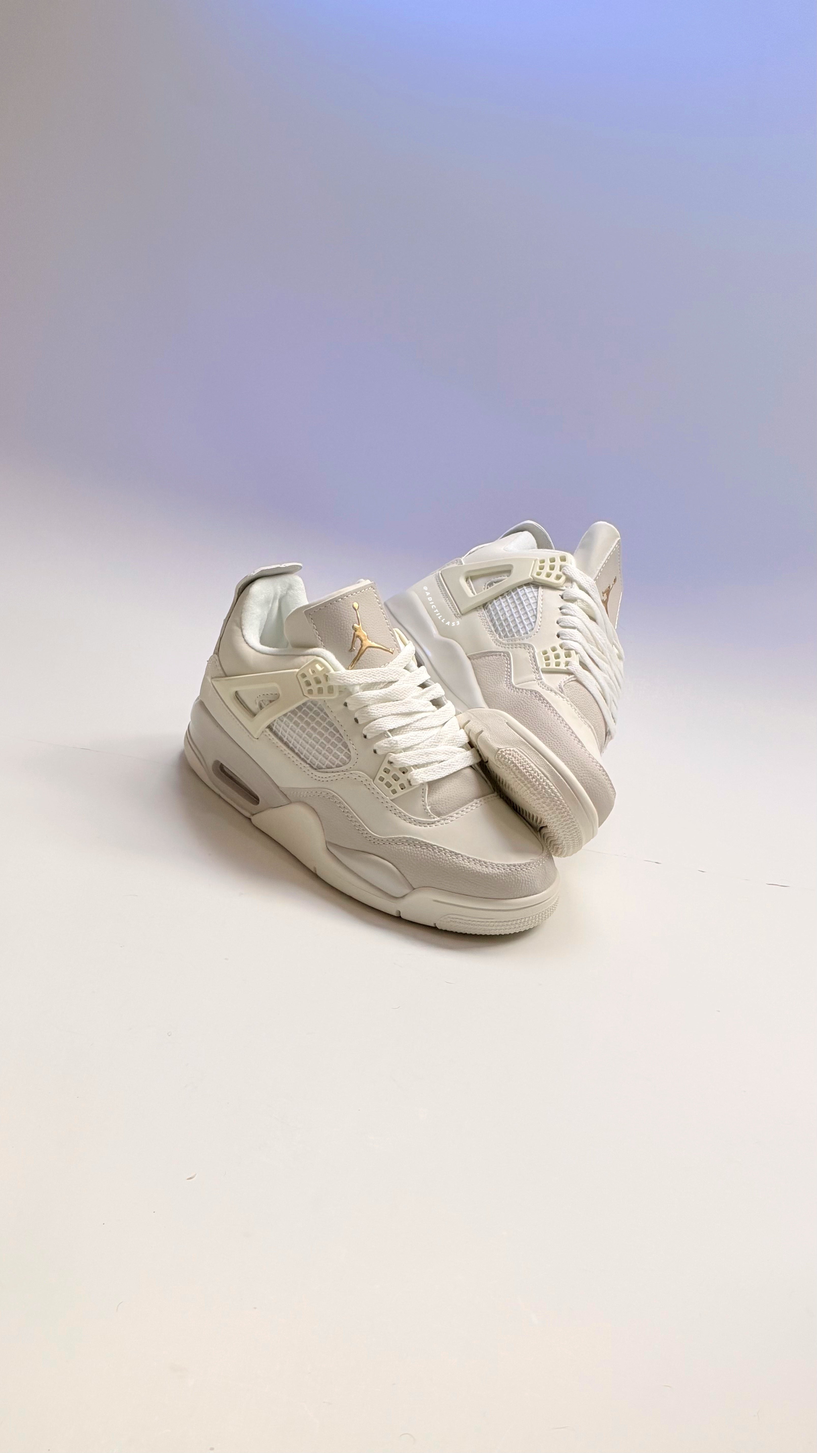 Air Jordan 4 Cream Gold