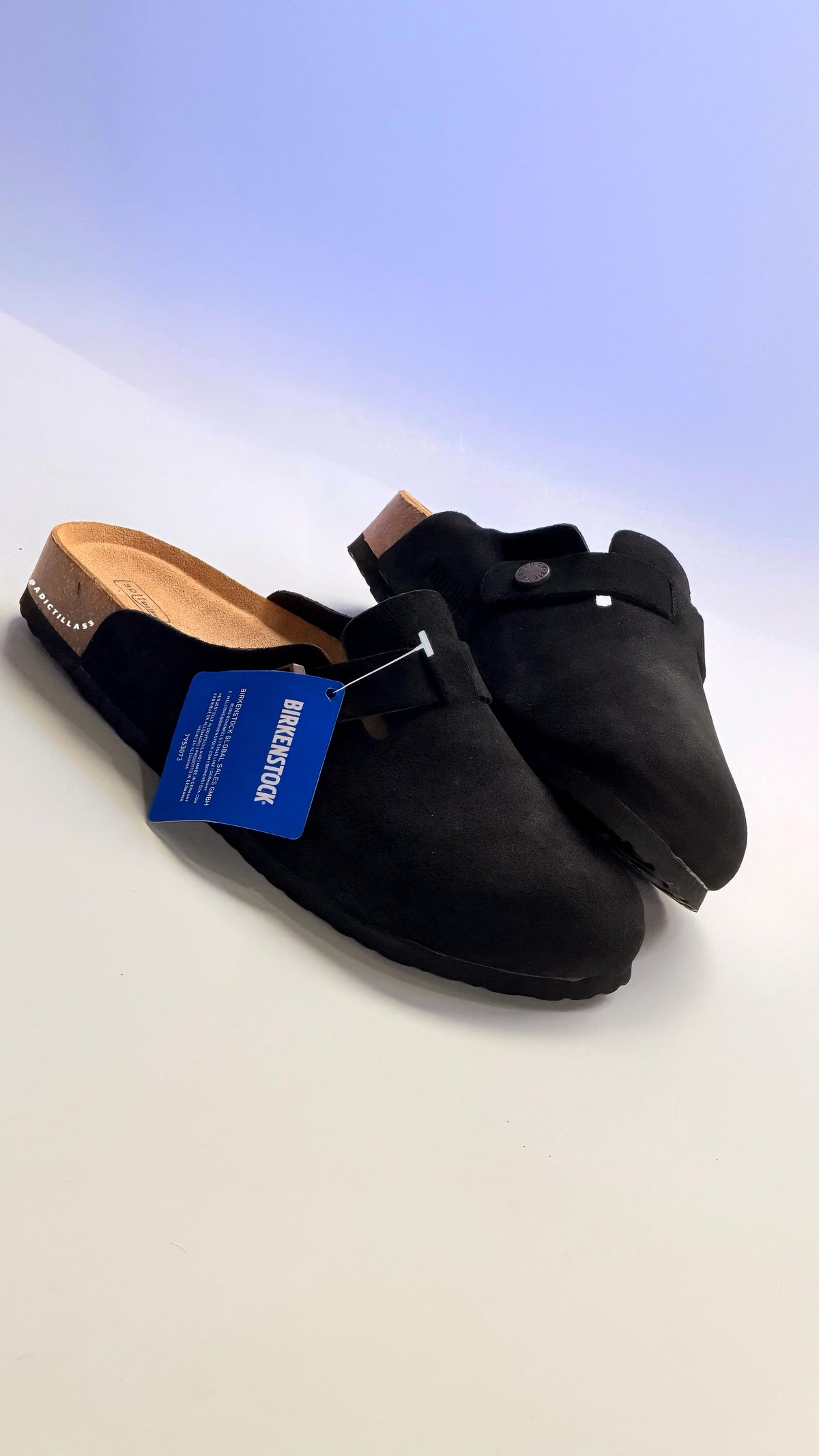 Birkenstock Boston suede mules
