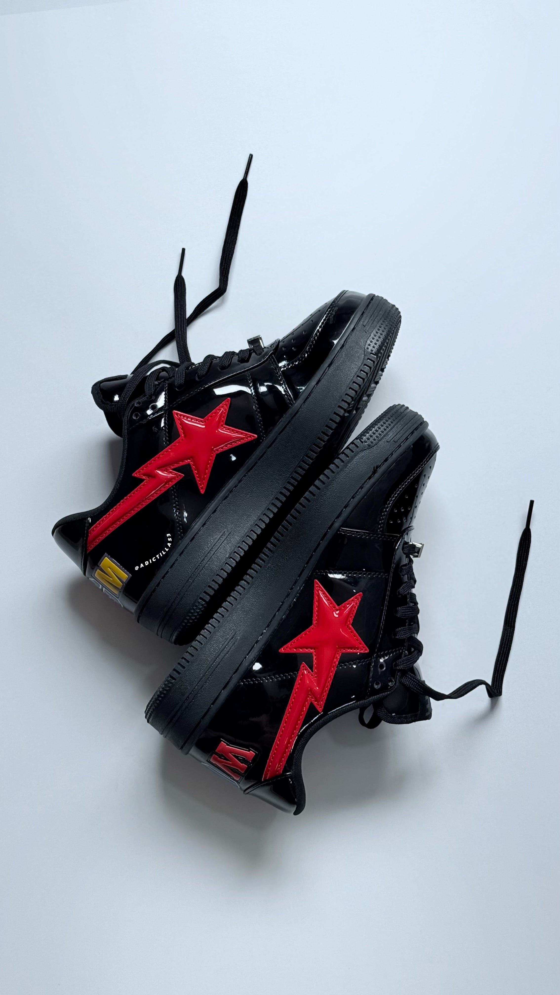 A Bathing Ape BAPE Sta Low Shark black