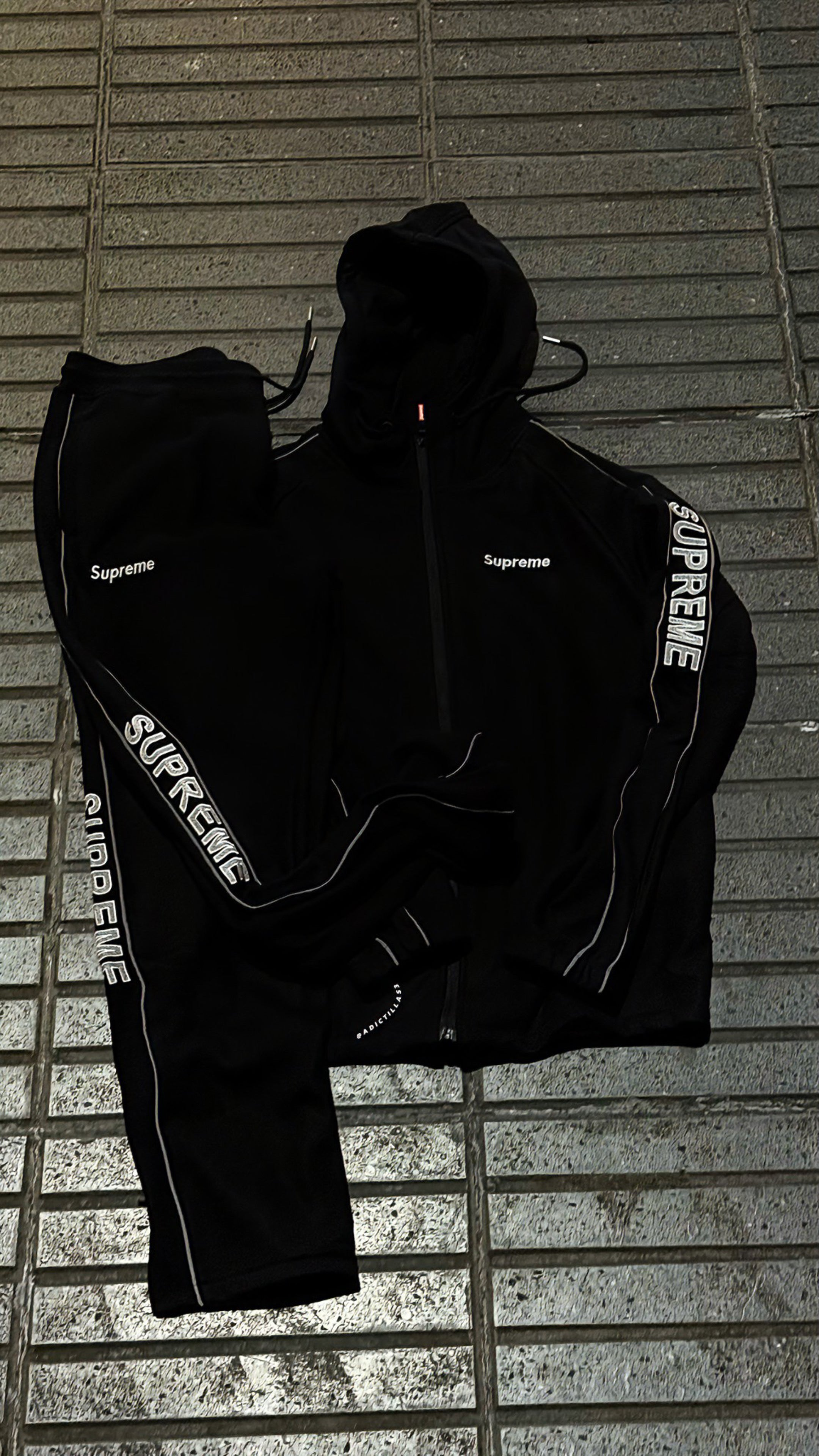 Sudadera Supreme Reflective