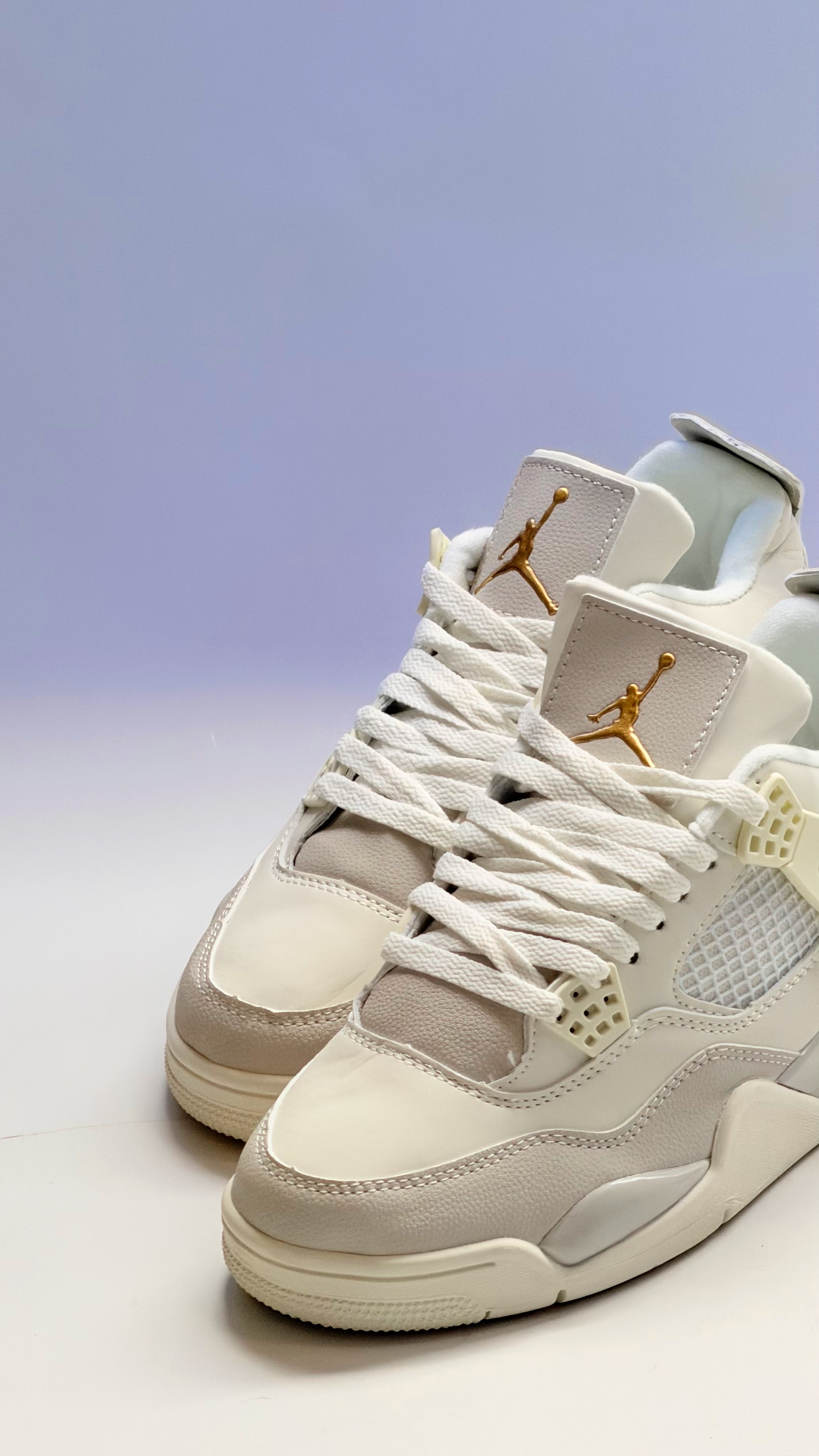 Air Jordan 4 Cream Gold