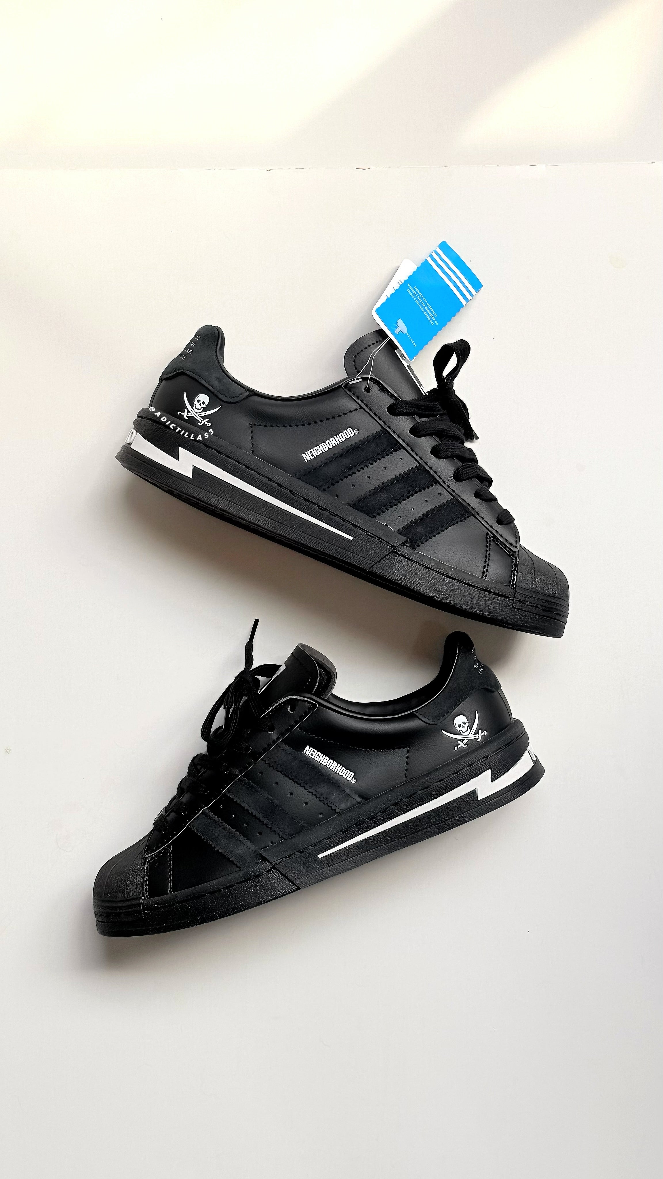 Adidas Superstar x Neighborhood Black