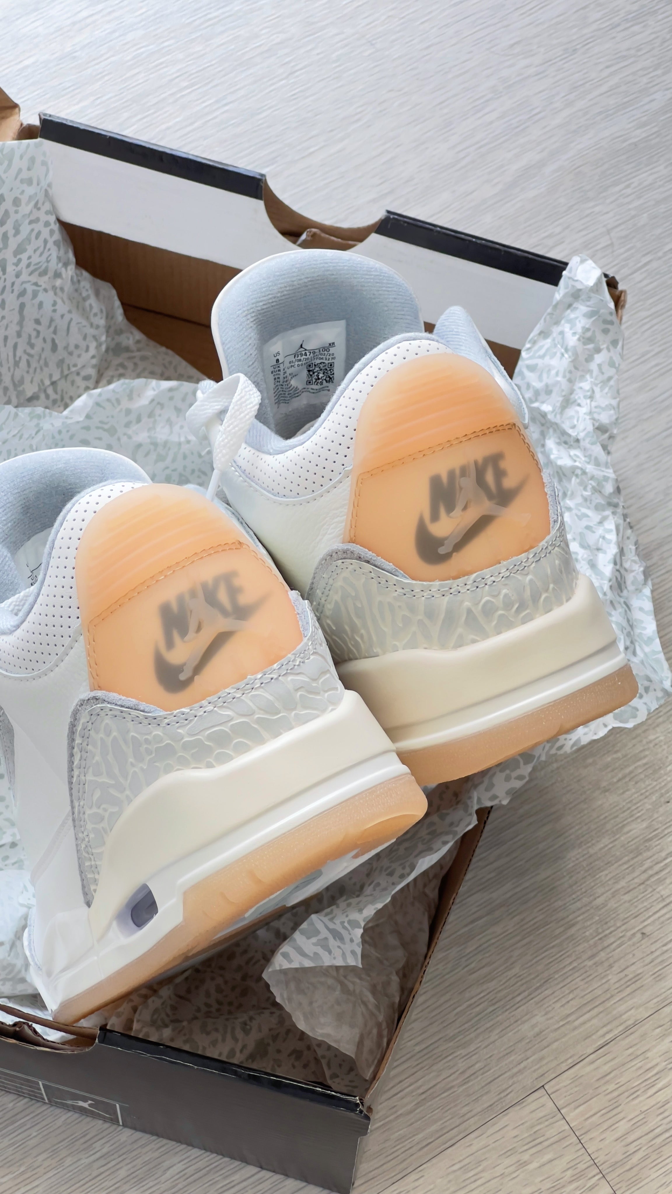 Air Jordan 3 Craft Ivory