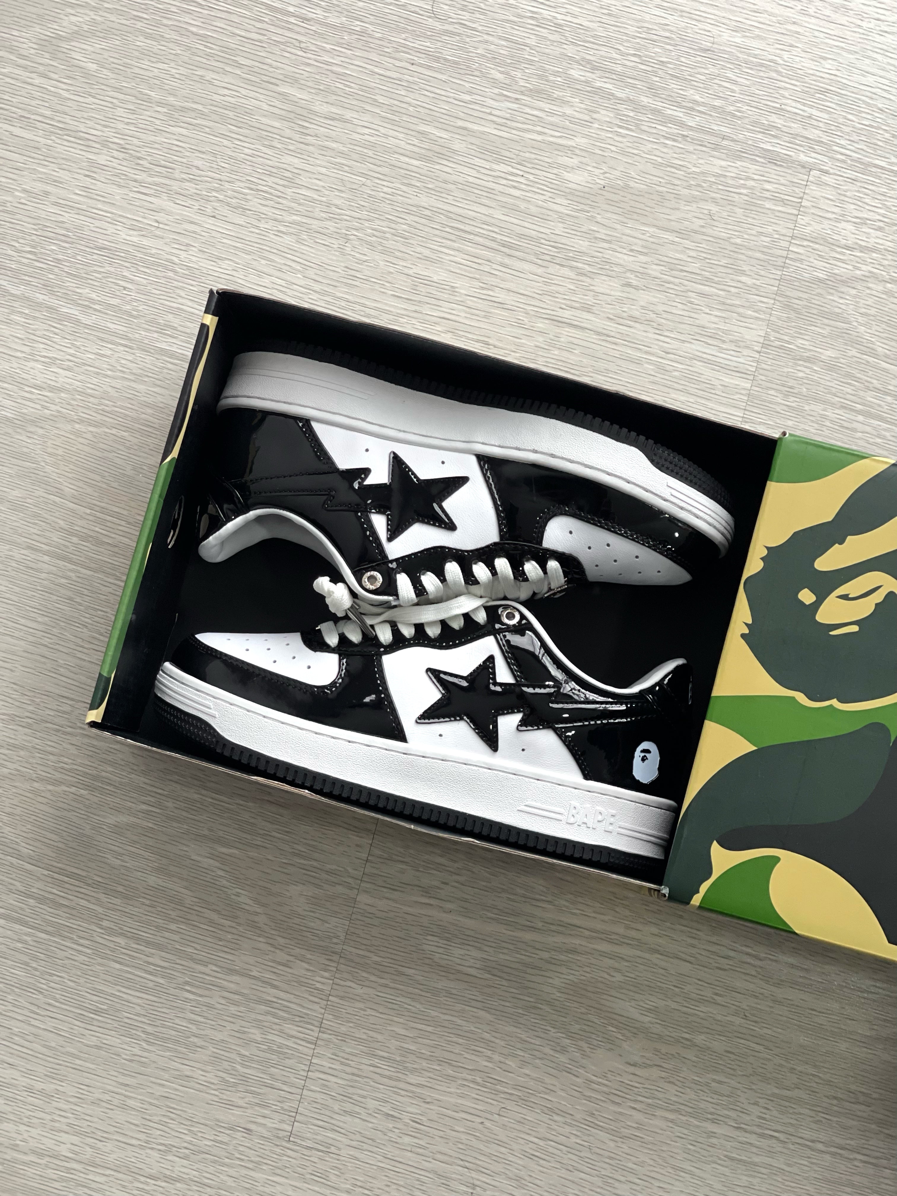 BAPE Sta LOW black