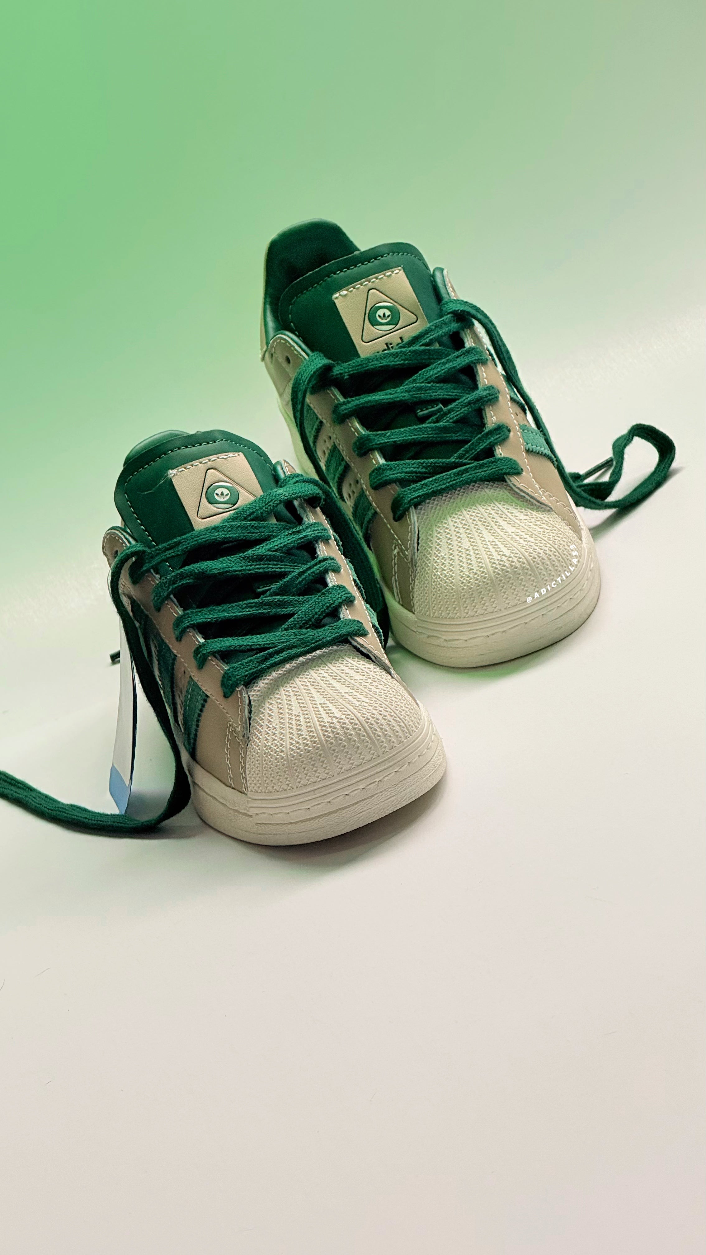 Adidas Originals Superstar 'Tan Green'
