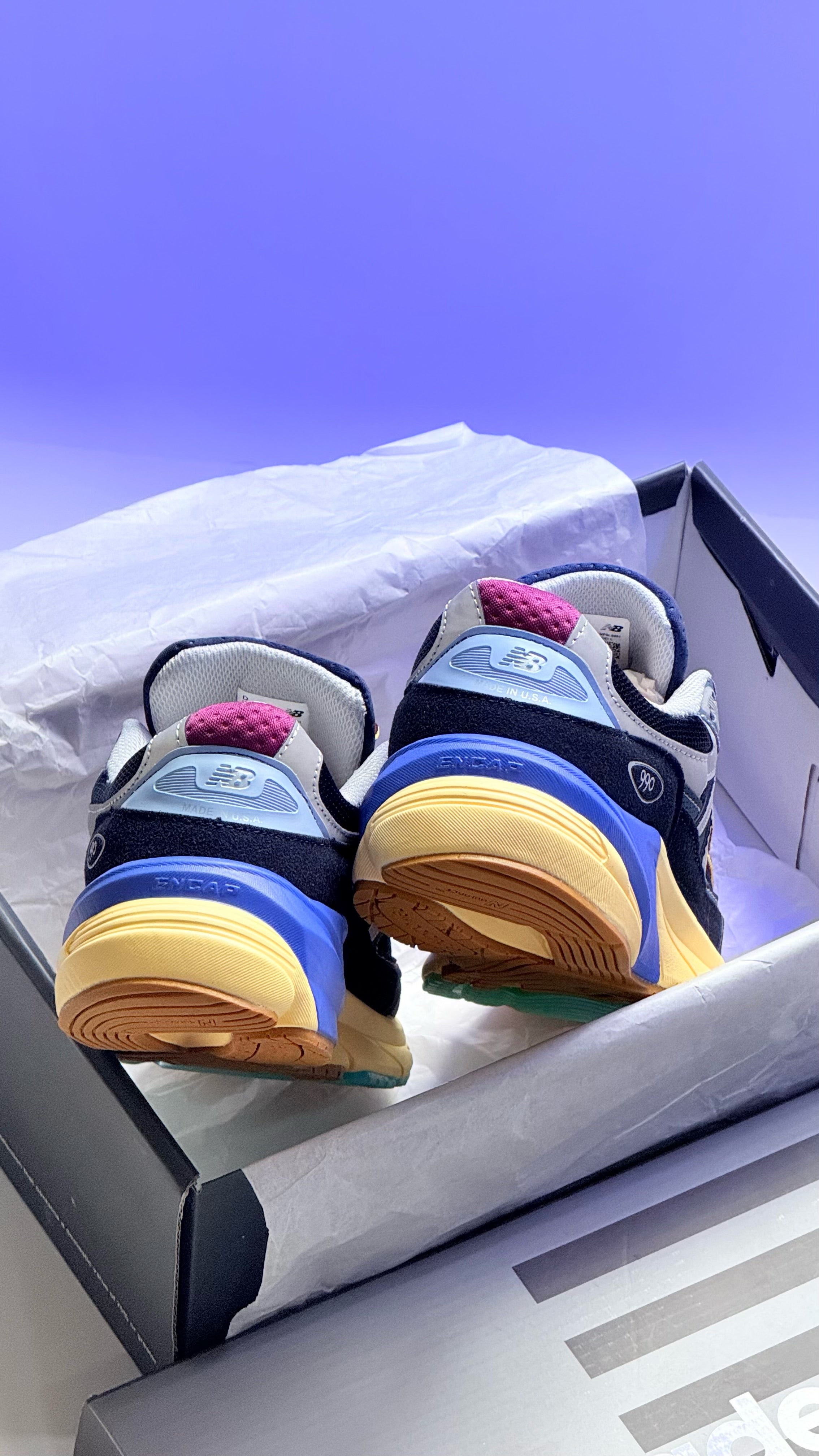 New Balance 990v6 Action Bronson Lapis Lazuli