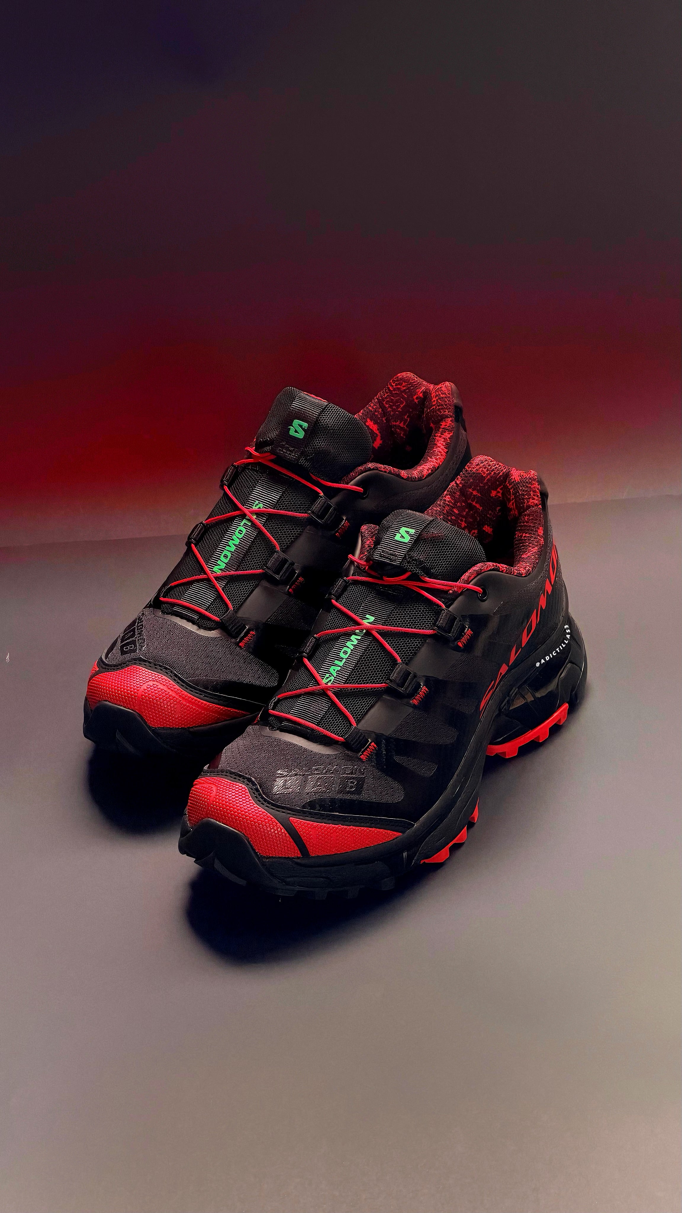 Salomon XT-4 OG El año de la serpiente, víbora roja