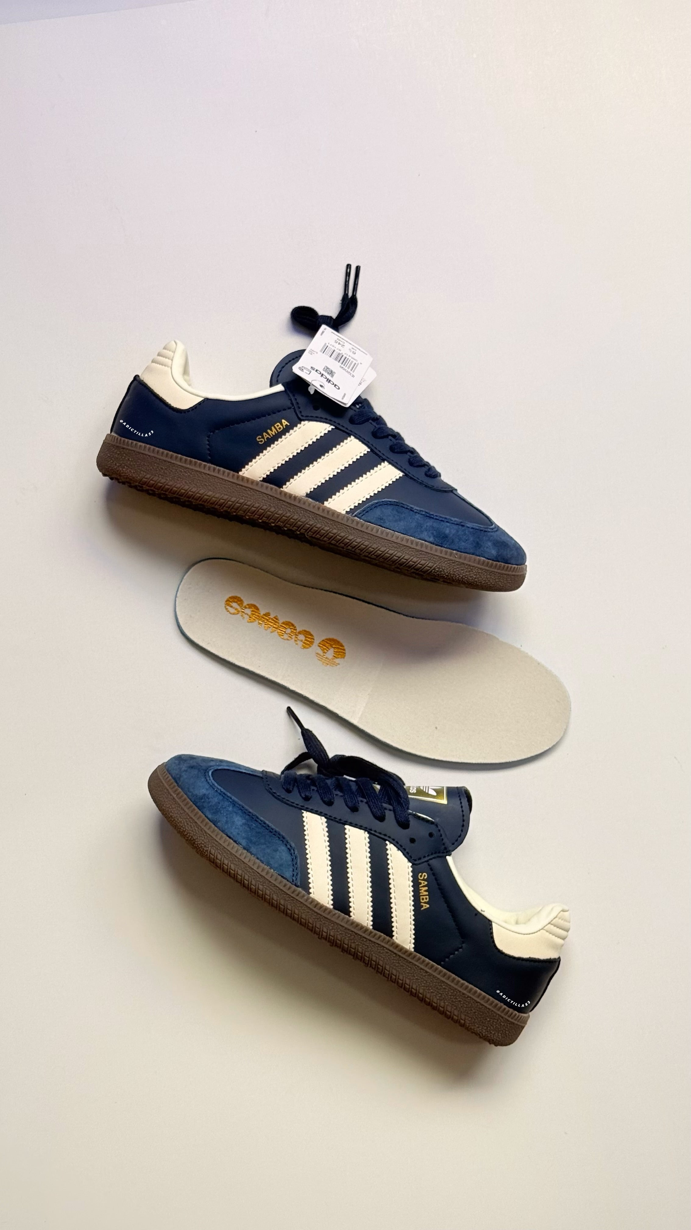 Adidas samba OG Night Navy Cream
