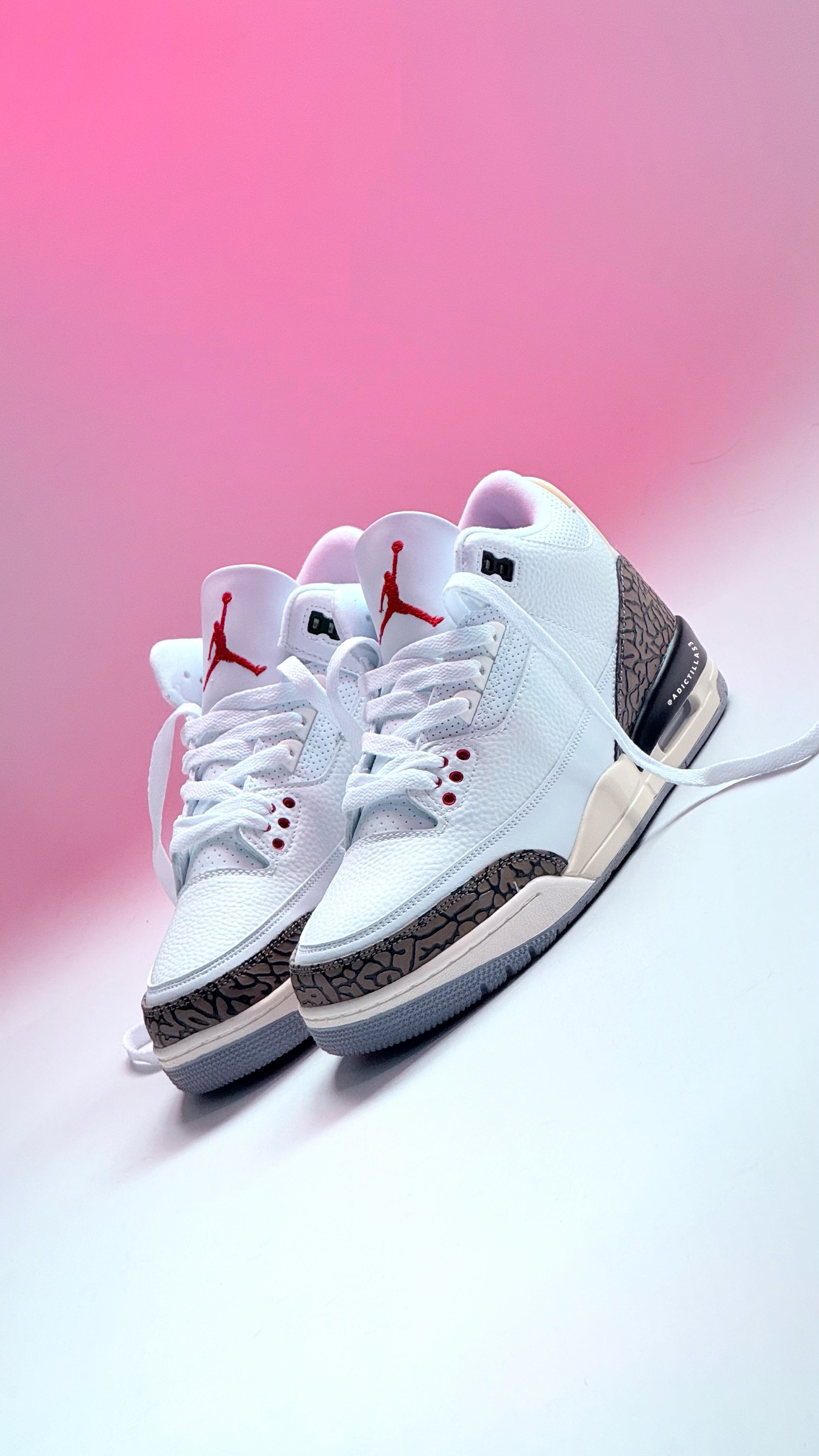 Air Jordan 3 “ White Cement “