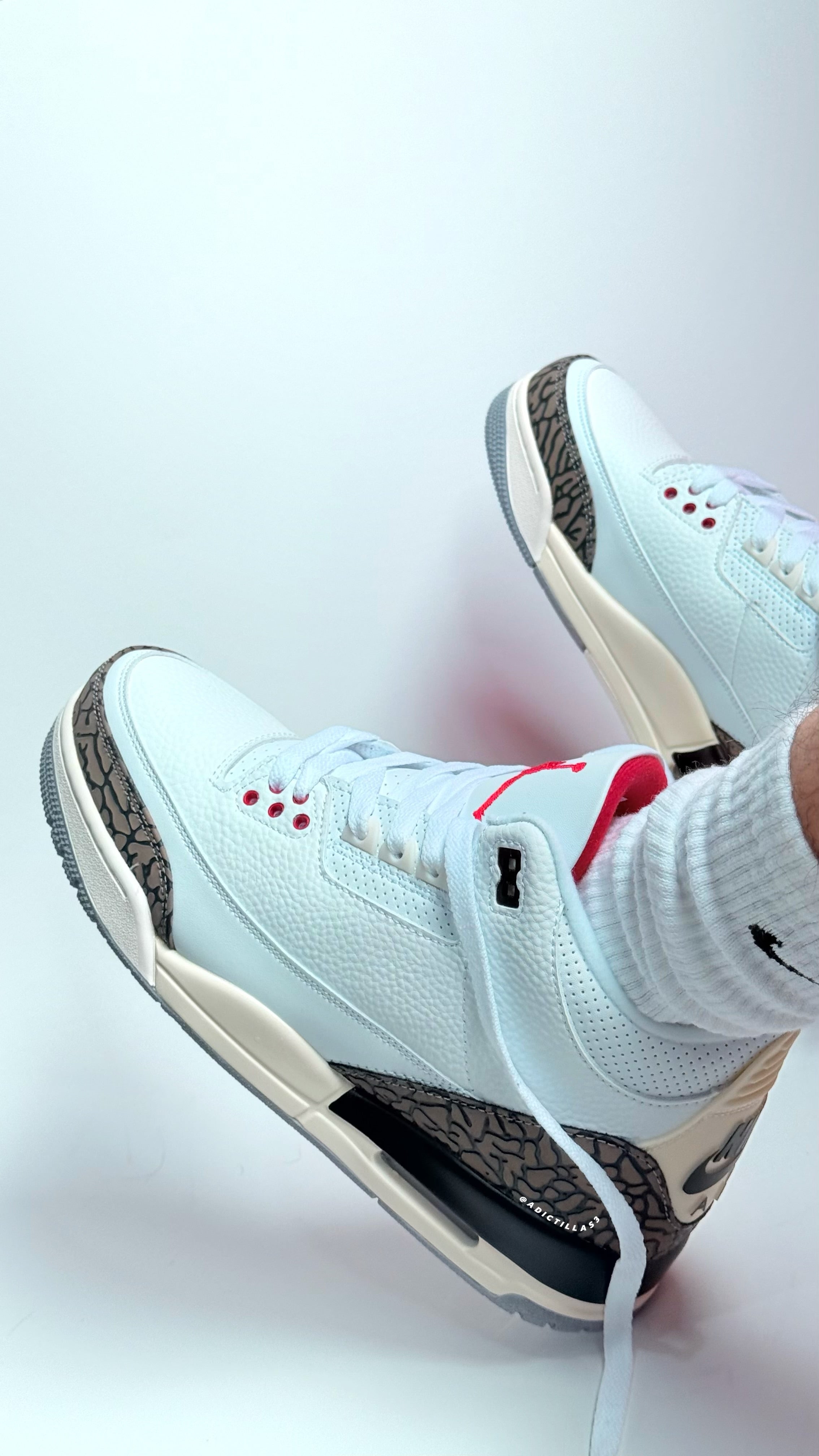 Air Jordan 3 “ White Cement “