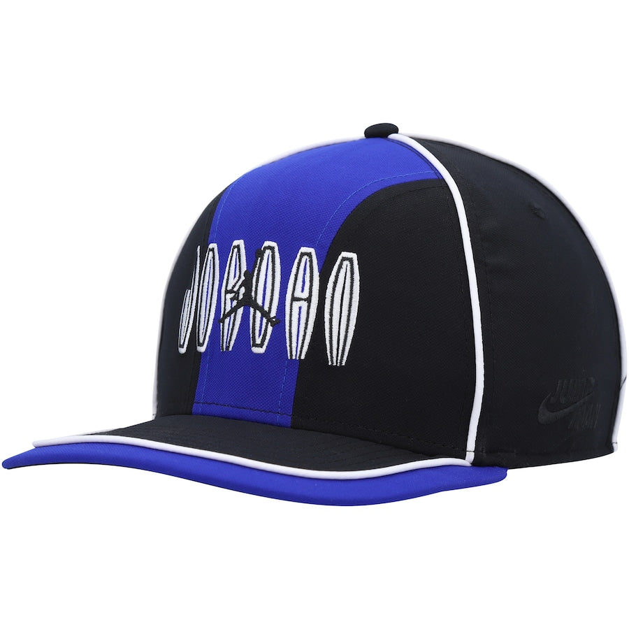 Jordan Brand Pro Flight Remix Snapback Hat - Black