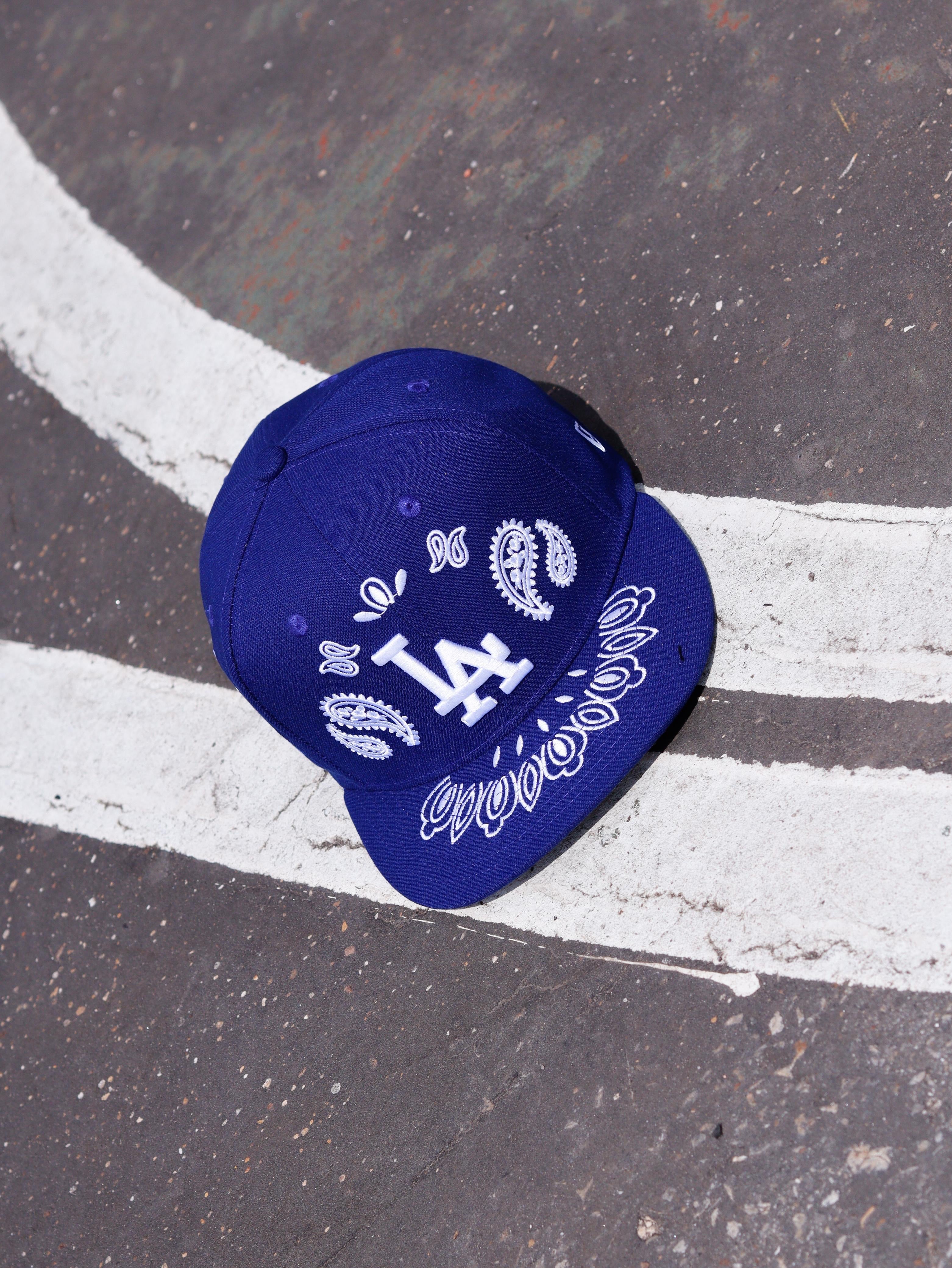 Gorra Los Angeles Dodgers MLB Paisley 59FIFTY Cerrada Azul New Era