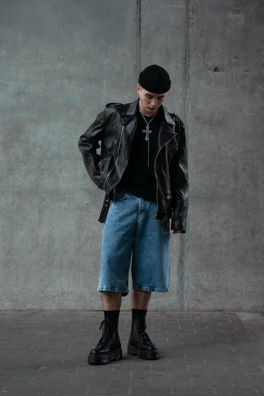 Jort Super Baggy DENIM Stone Adictillas