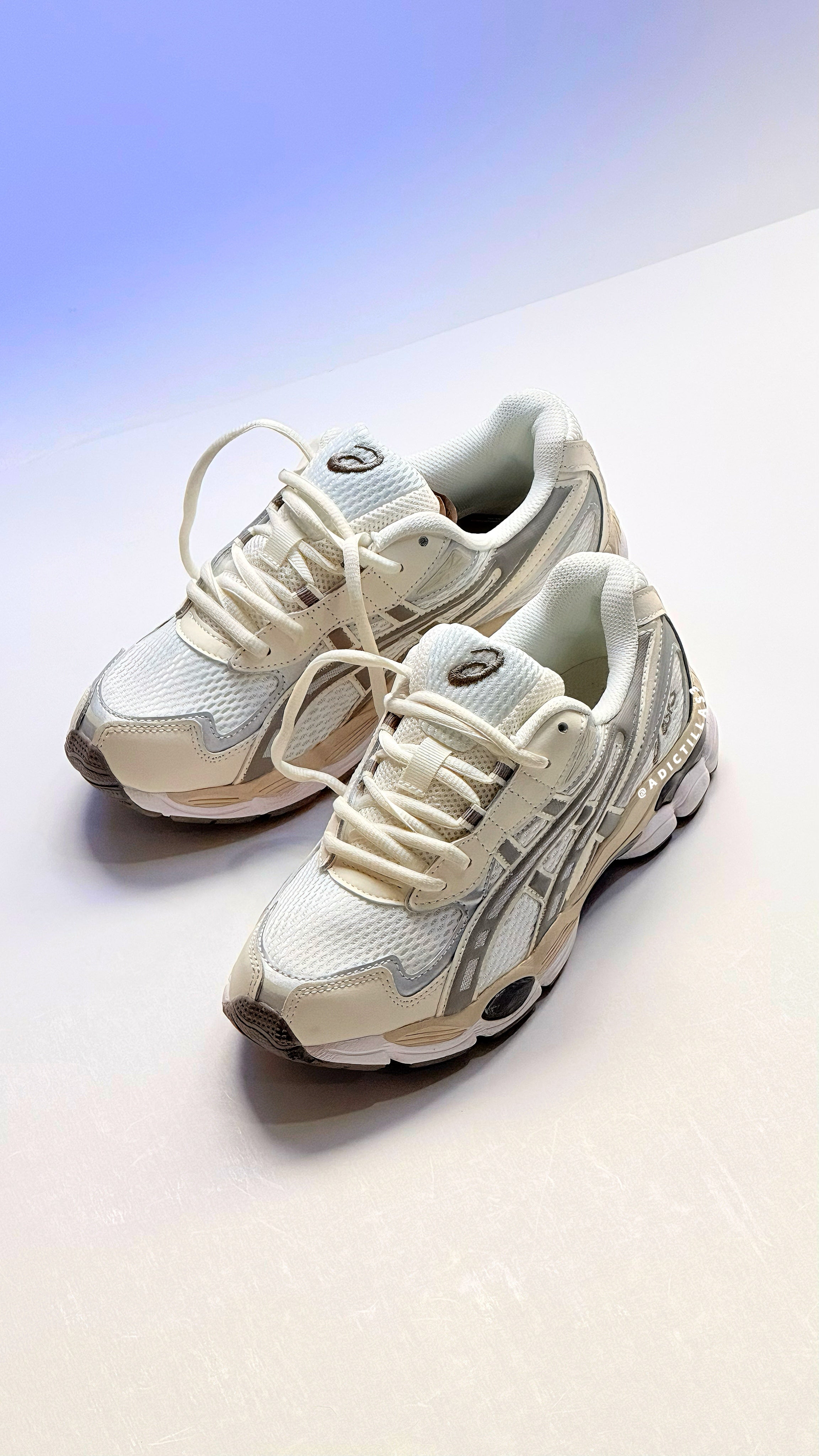 Asics Gel NYC Cream Steel