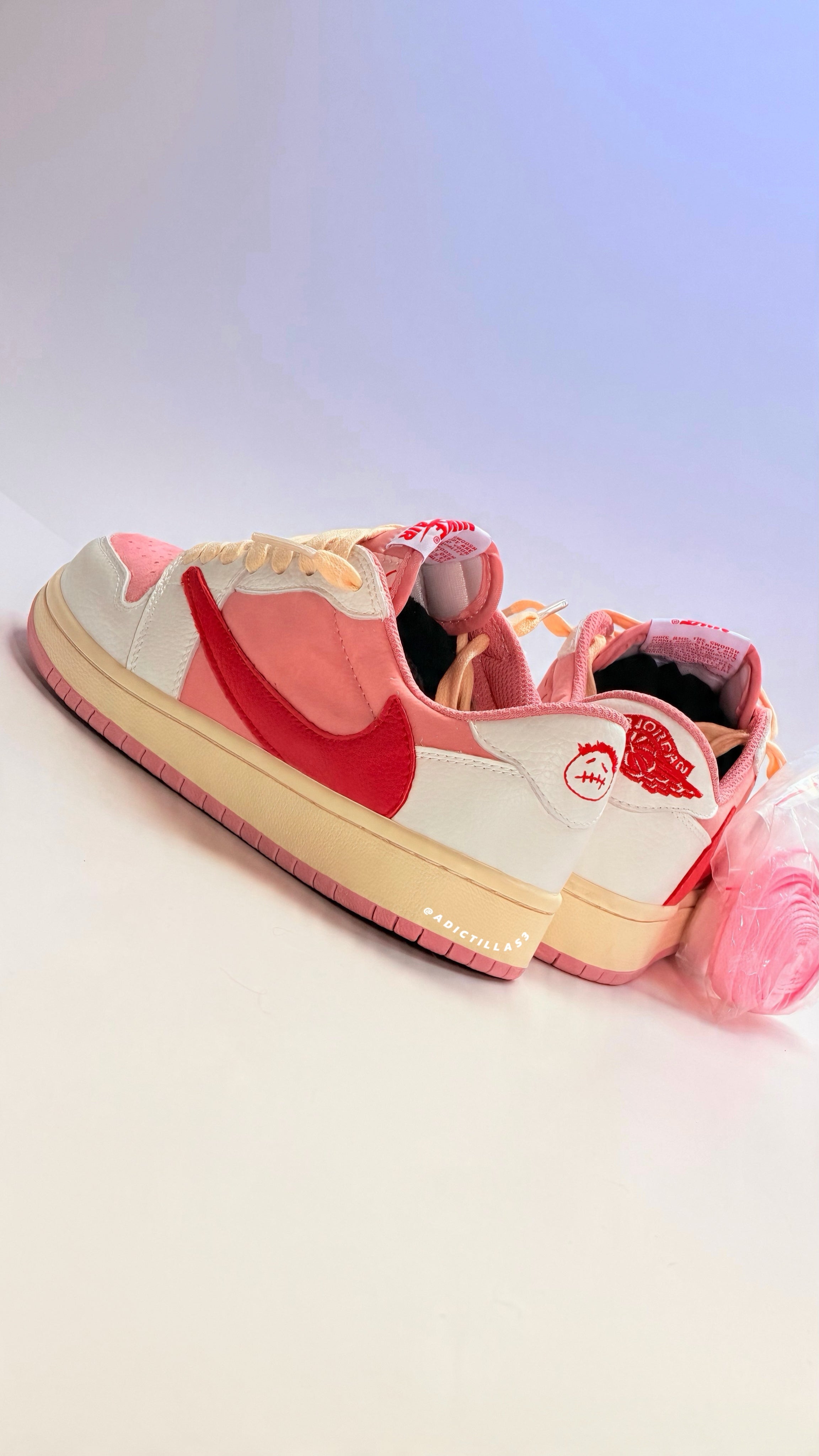 Travis Scott x Air Jordan 1 Low OG "Tropical Pink"