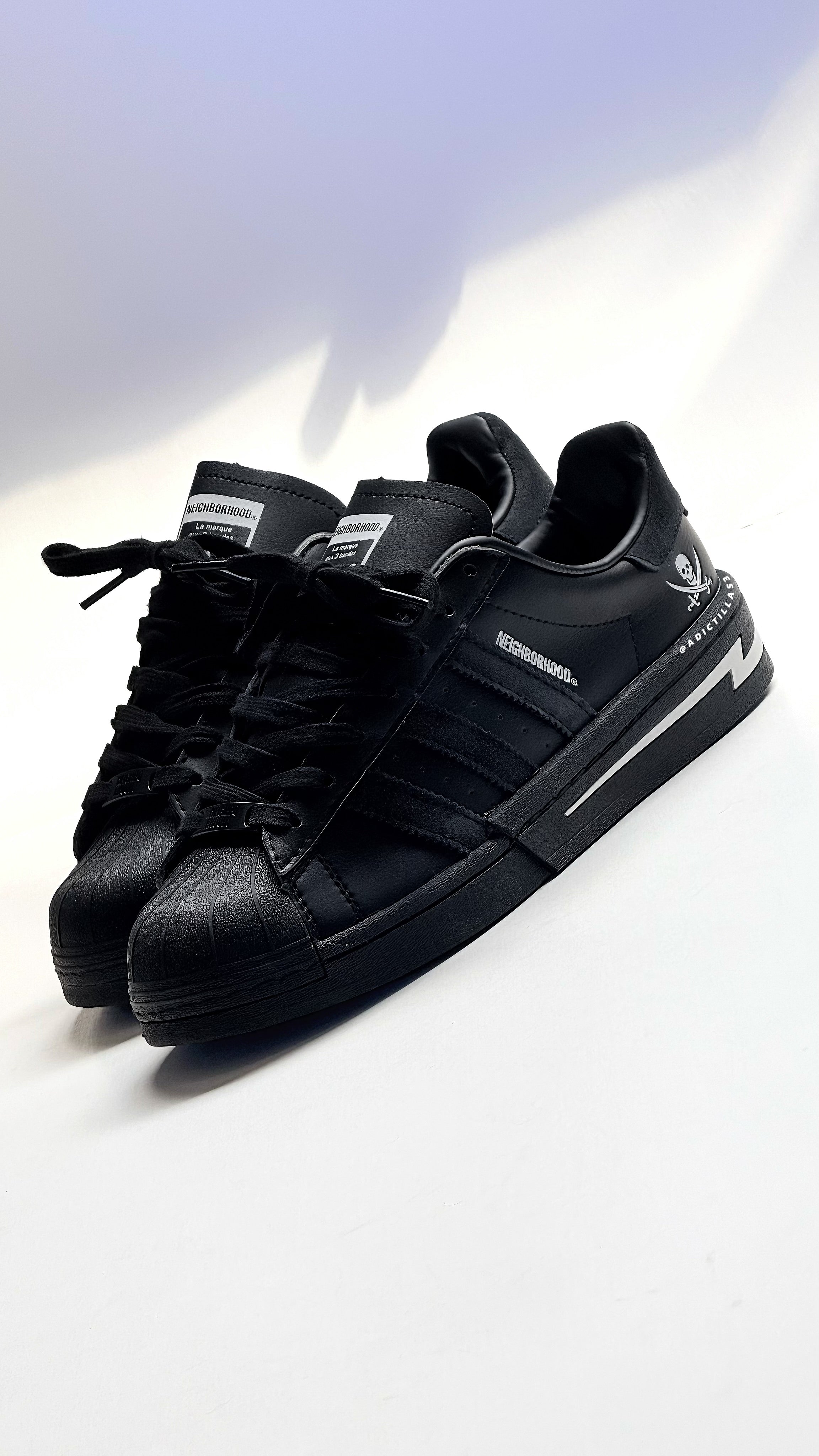 Adidas Superstar x Neighborhood Black
