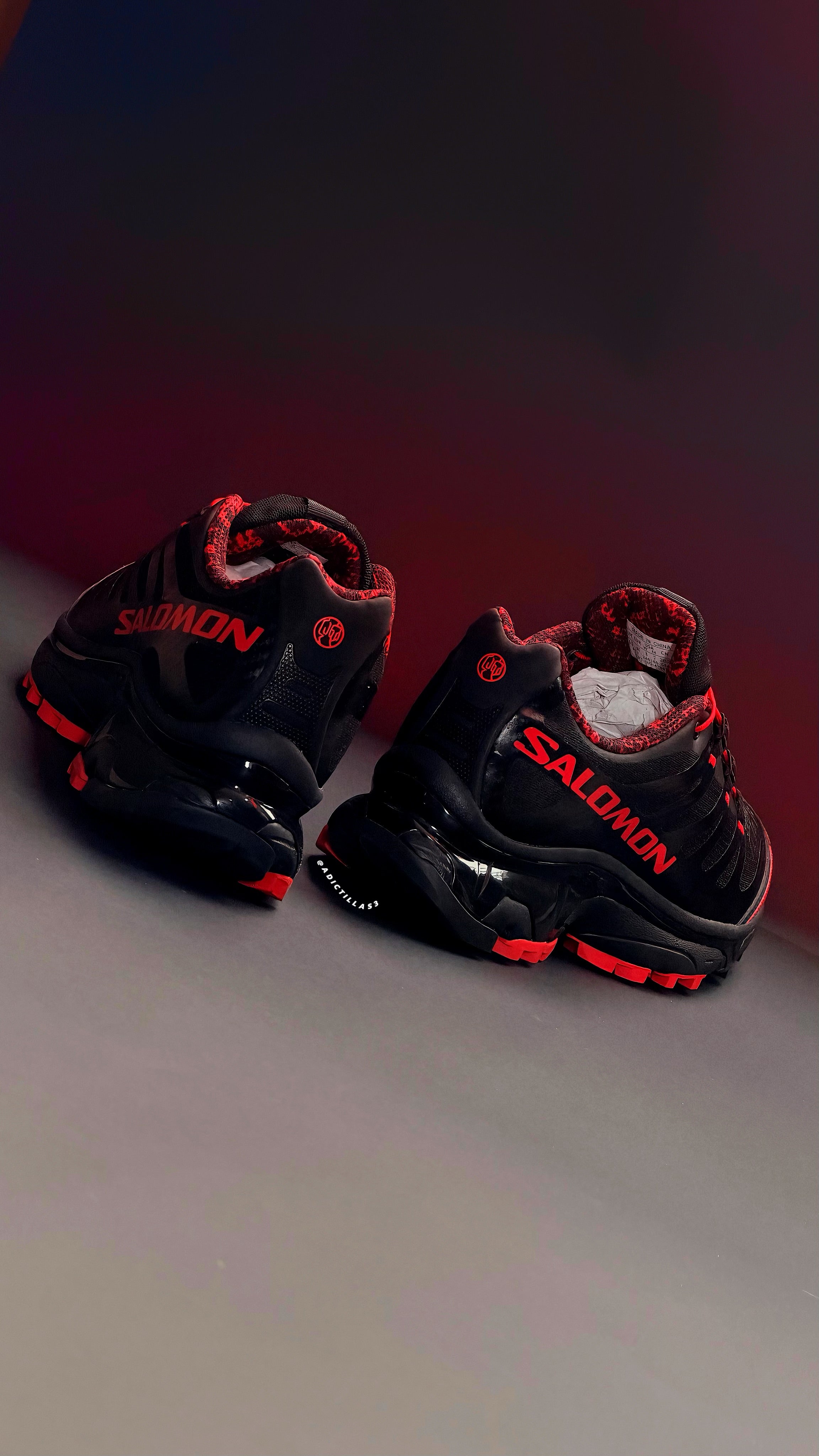 Salomon XT-4 OG El año de la serpiente, víbora roja