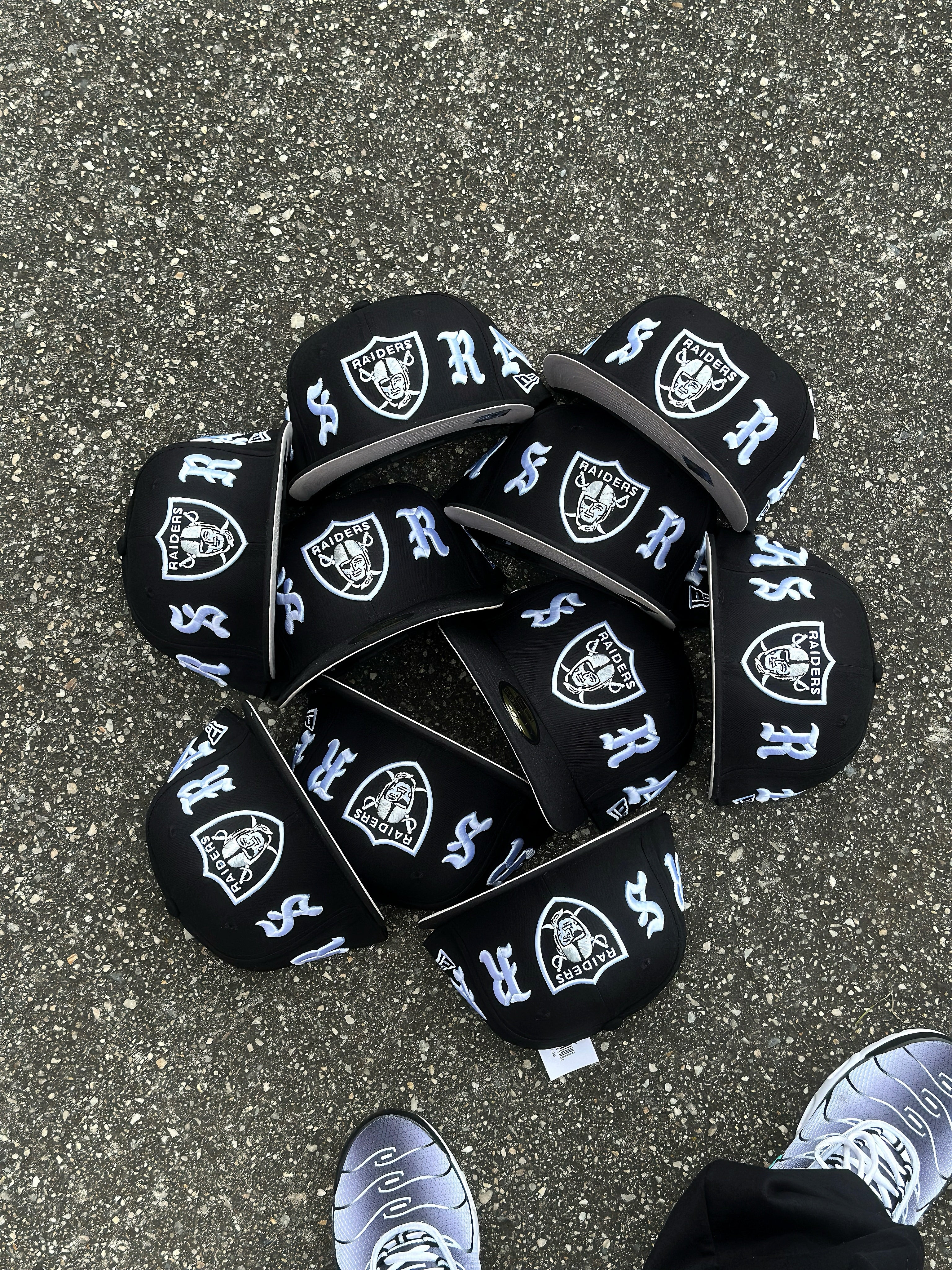 Cap LAS VEGAS RAIDERS BORN X RAISED WORDMARK 59FIFTY