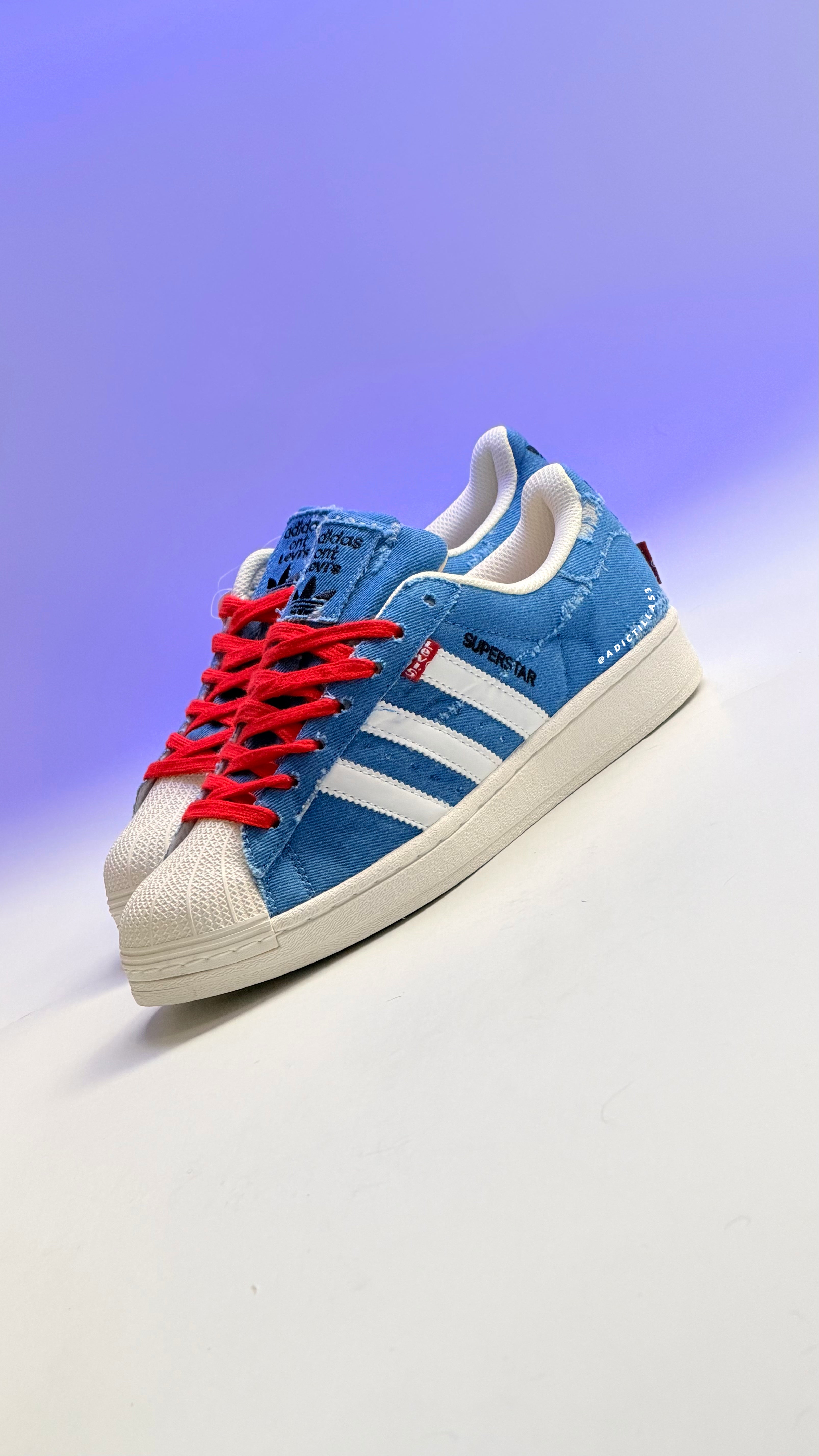Adidas Superstar x Levis