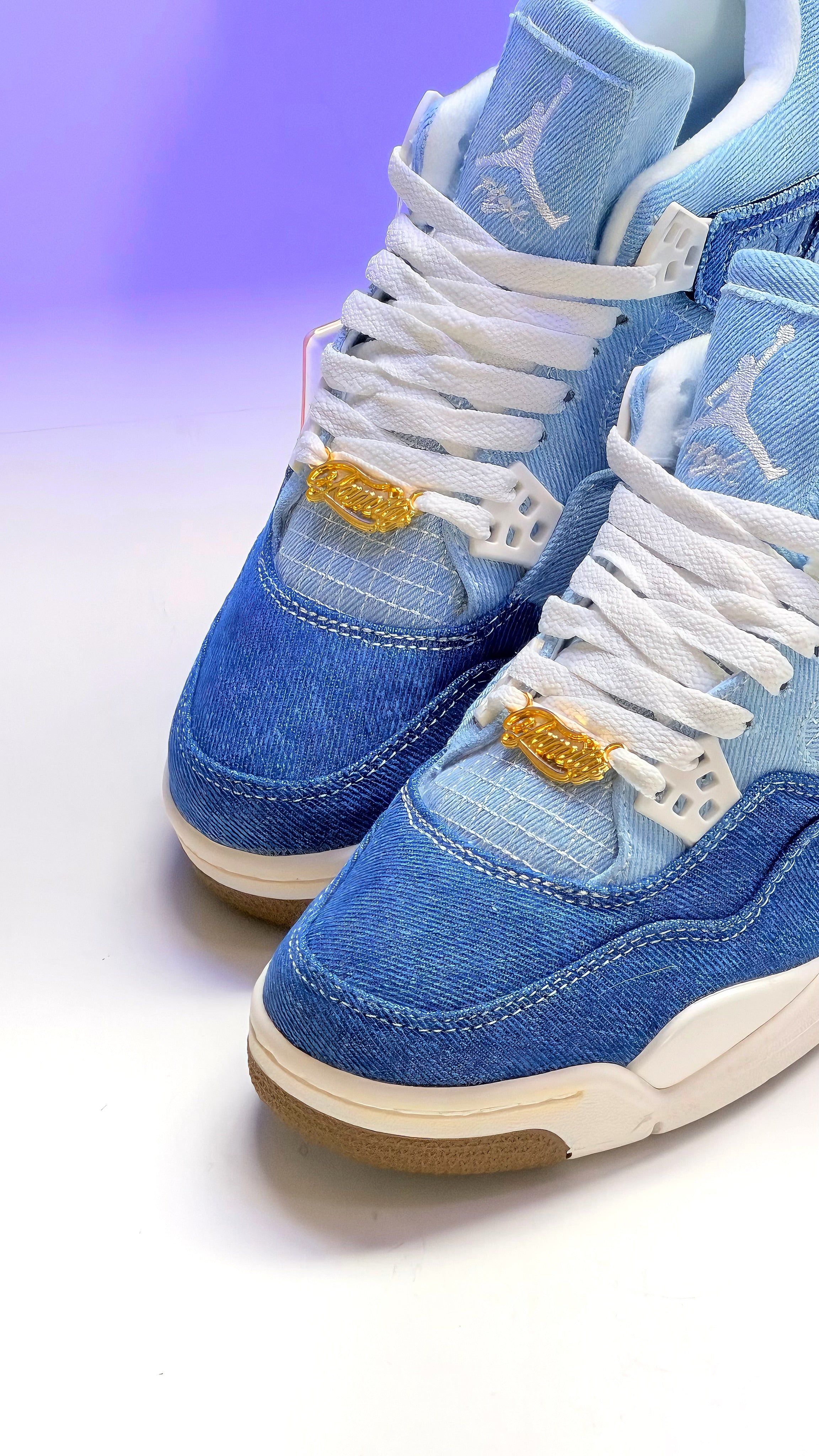 Air Jordan 4 Worn Blue