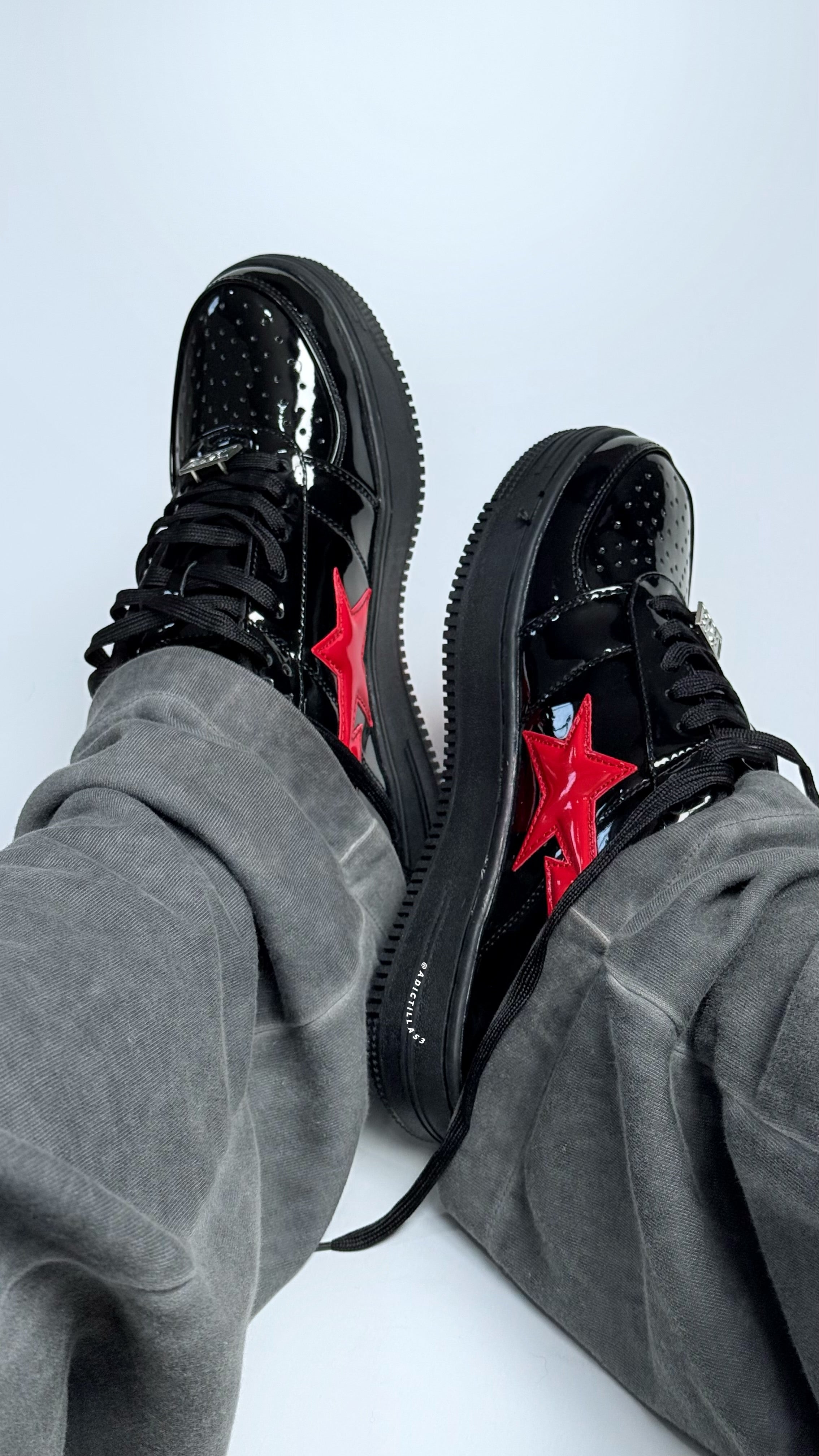 A Bathing Ape BAPE Sta Low Shark black