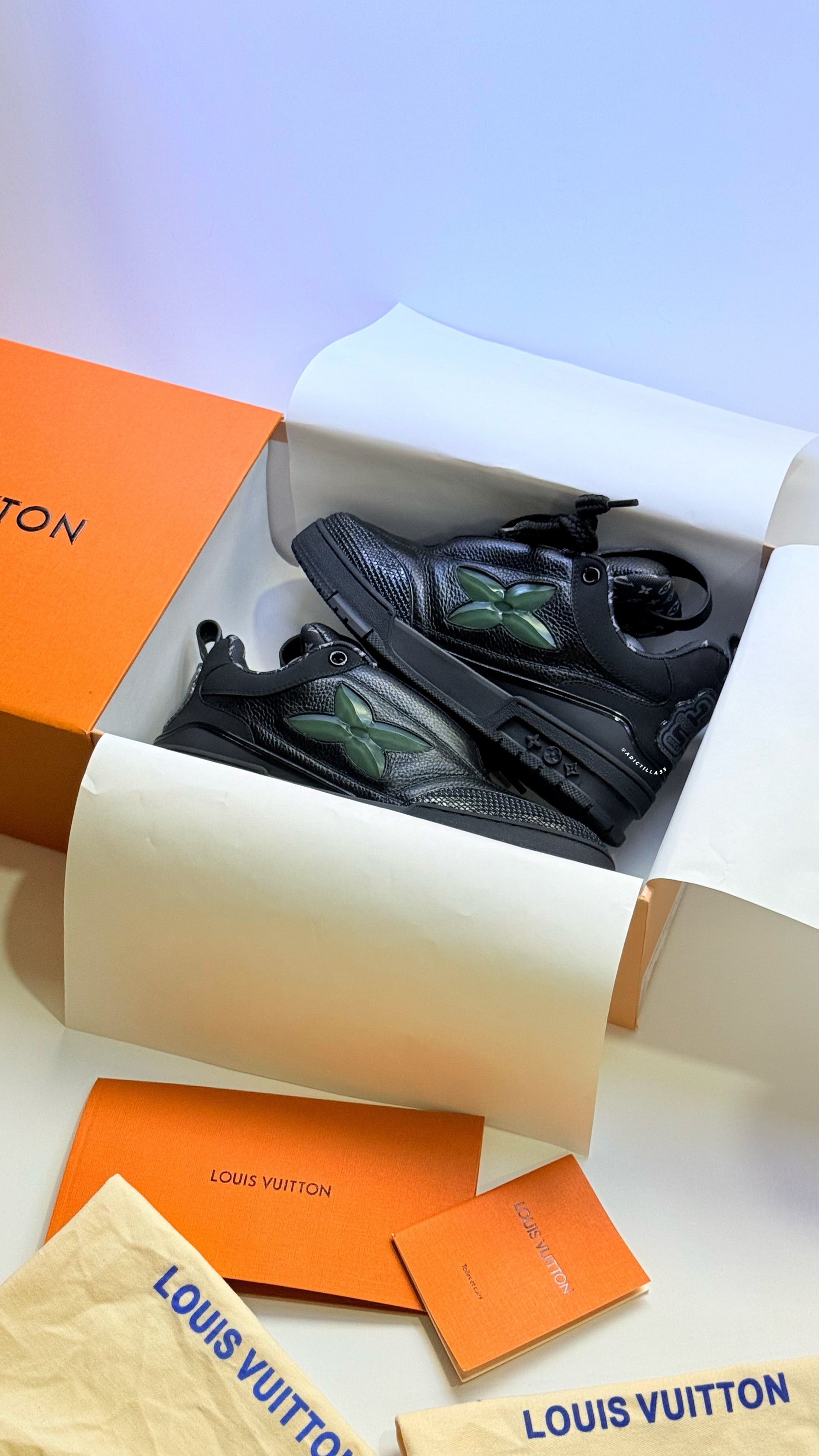Louis Vuitton LV Skate Sneaker Black