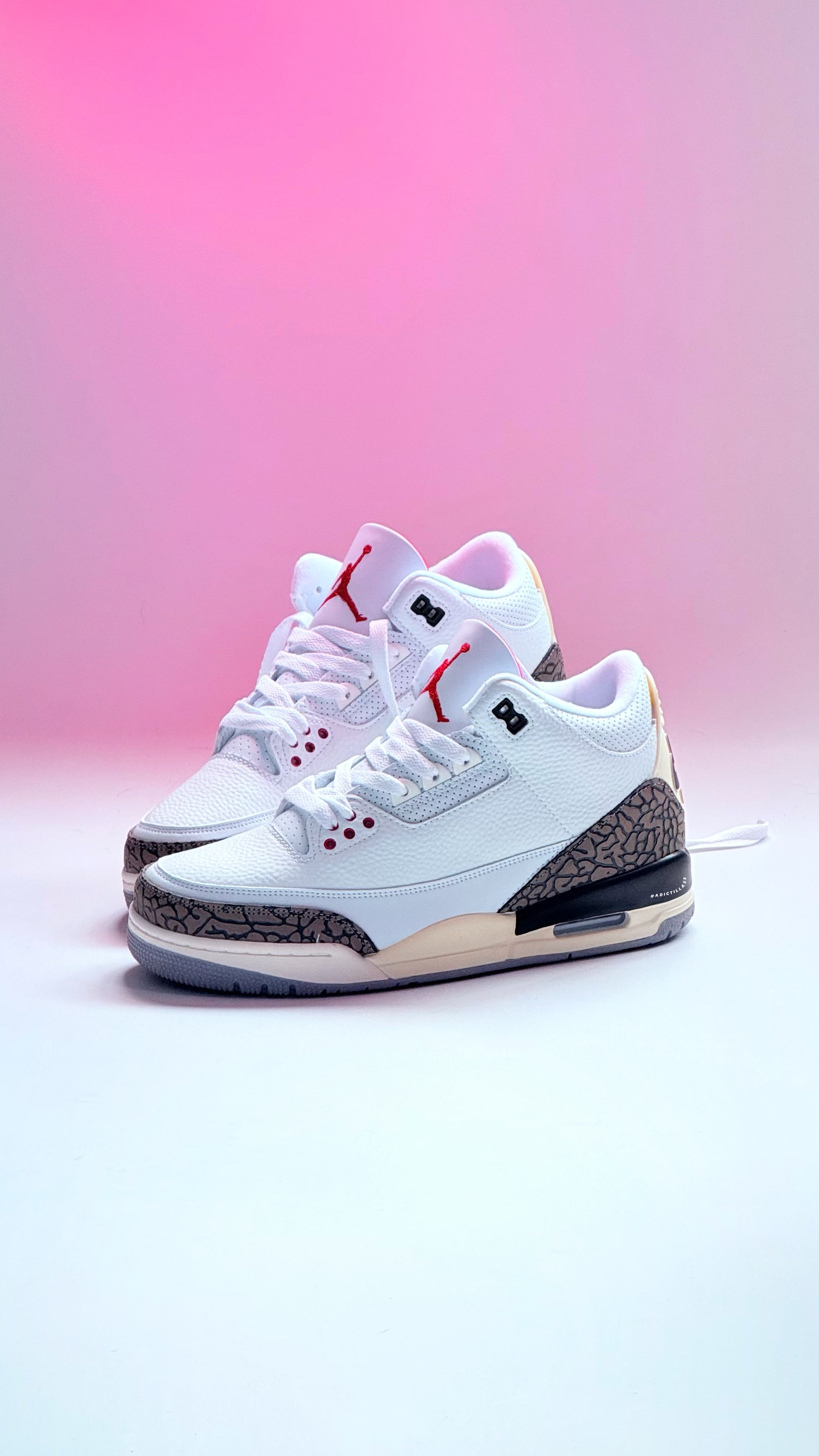 Air Jordan 3 “ White Cement “