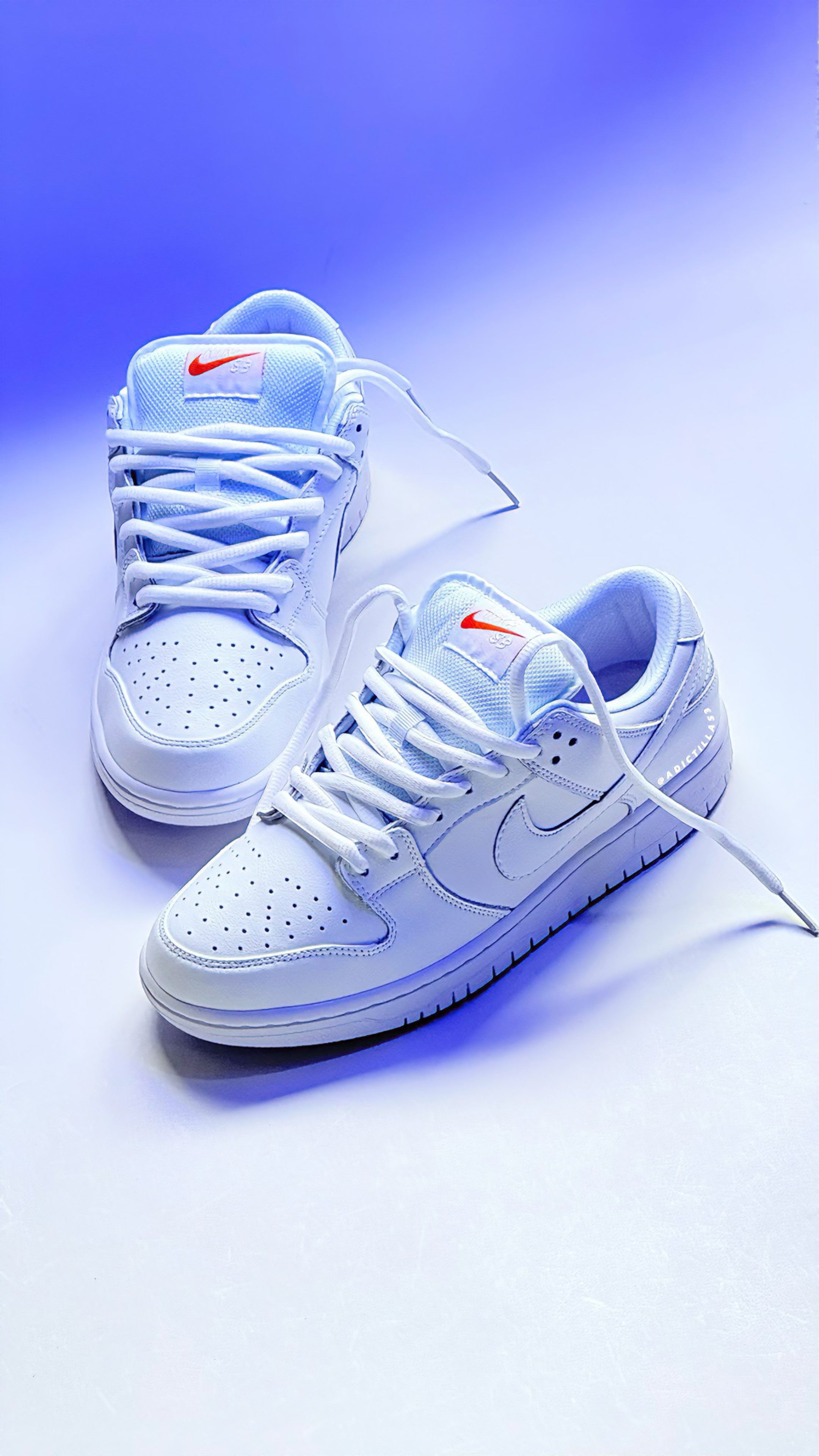 Nike Sb Dunk Low “ Orange Label “ white