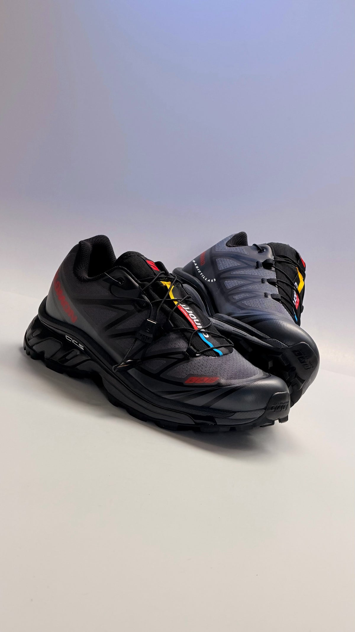 Salomón XT-6 "JJJJound - Black Fiery Red “