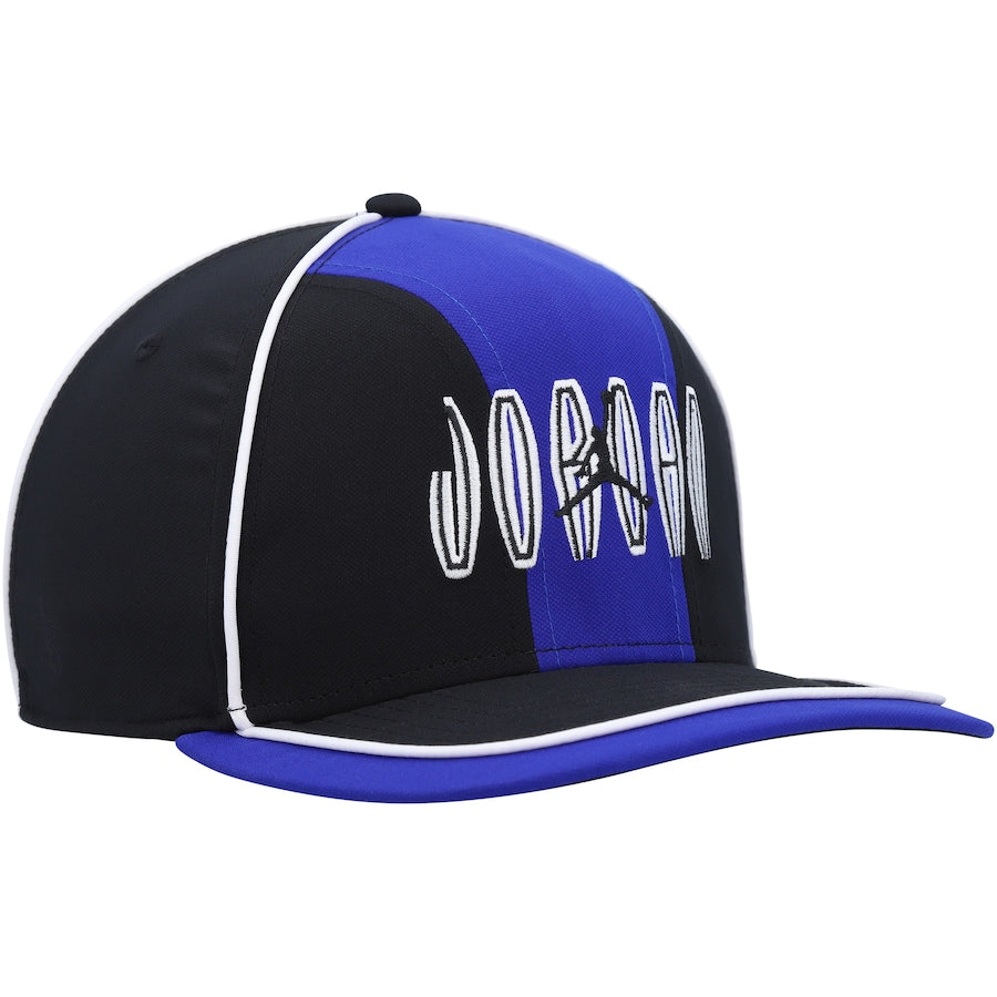 Jordan Brand Pro Flight Remix Snapback Hat - Black