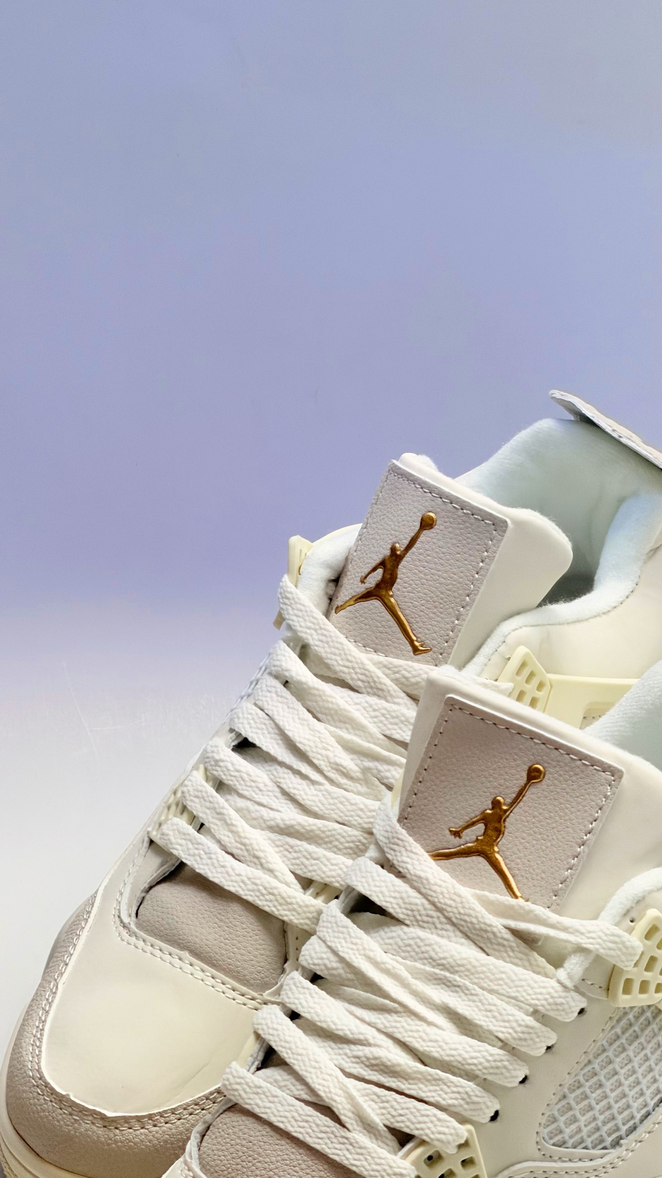 Air Jordan 4 Cream Gold