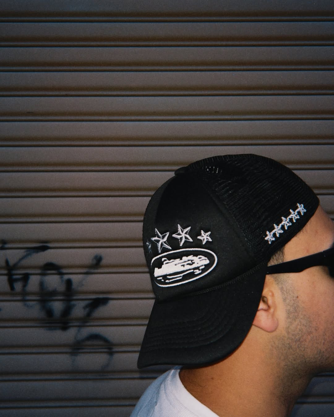 Corteiz 5 Starz Alcatraz Trucker 'Black