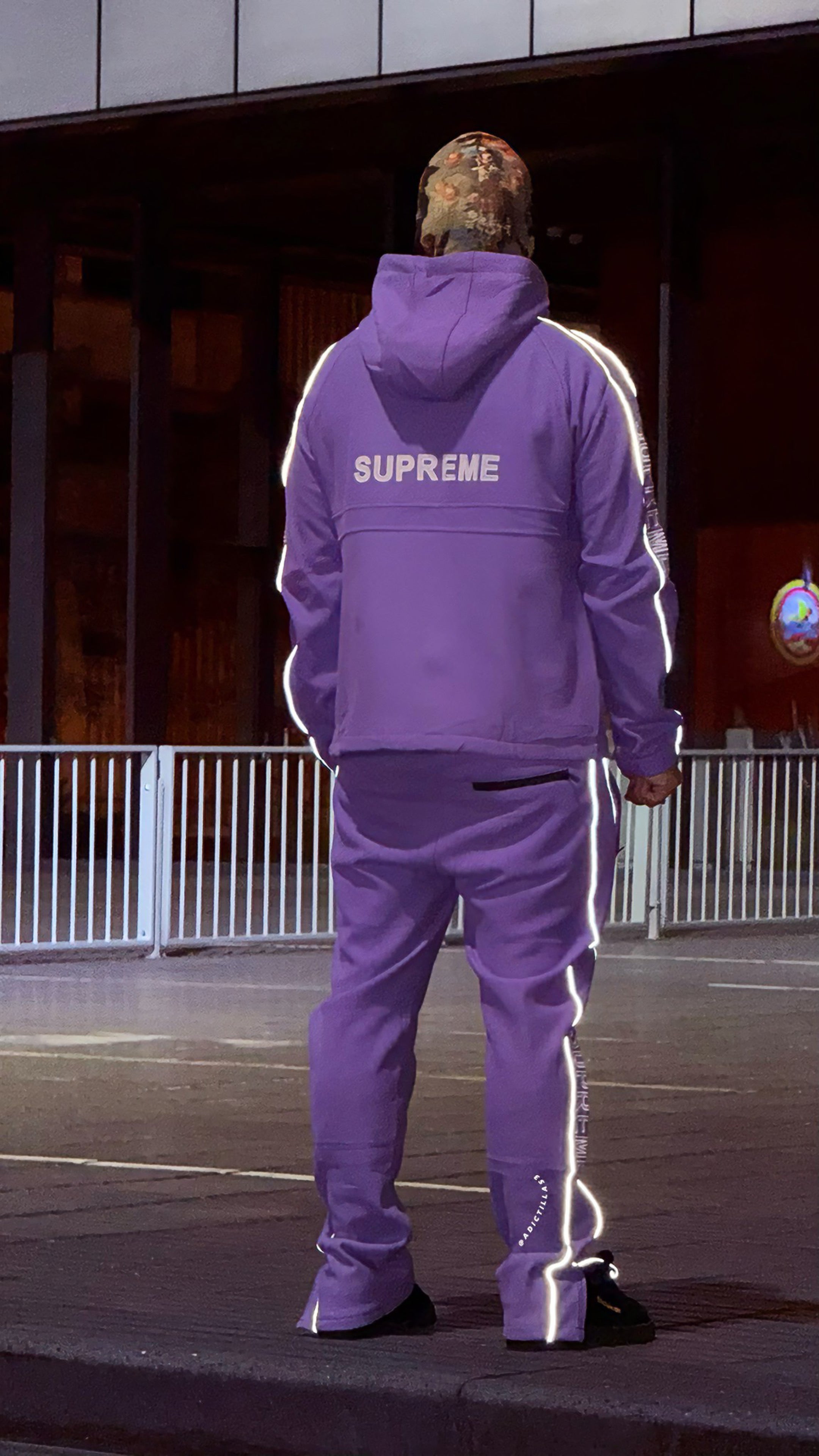 Sudadera Supreme Reflective