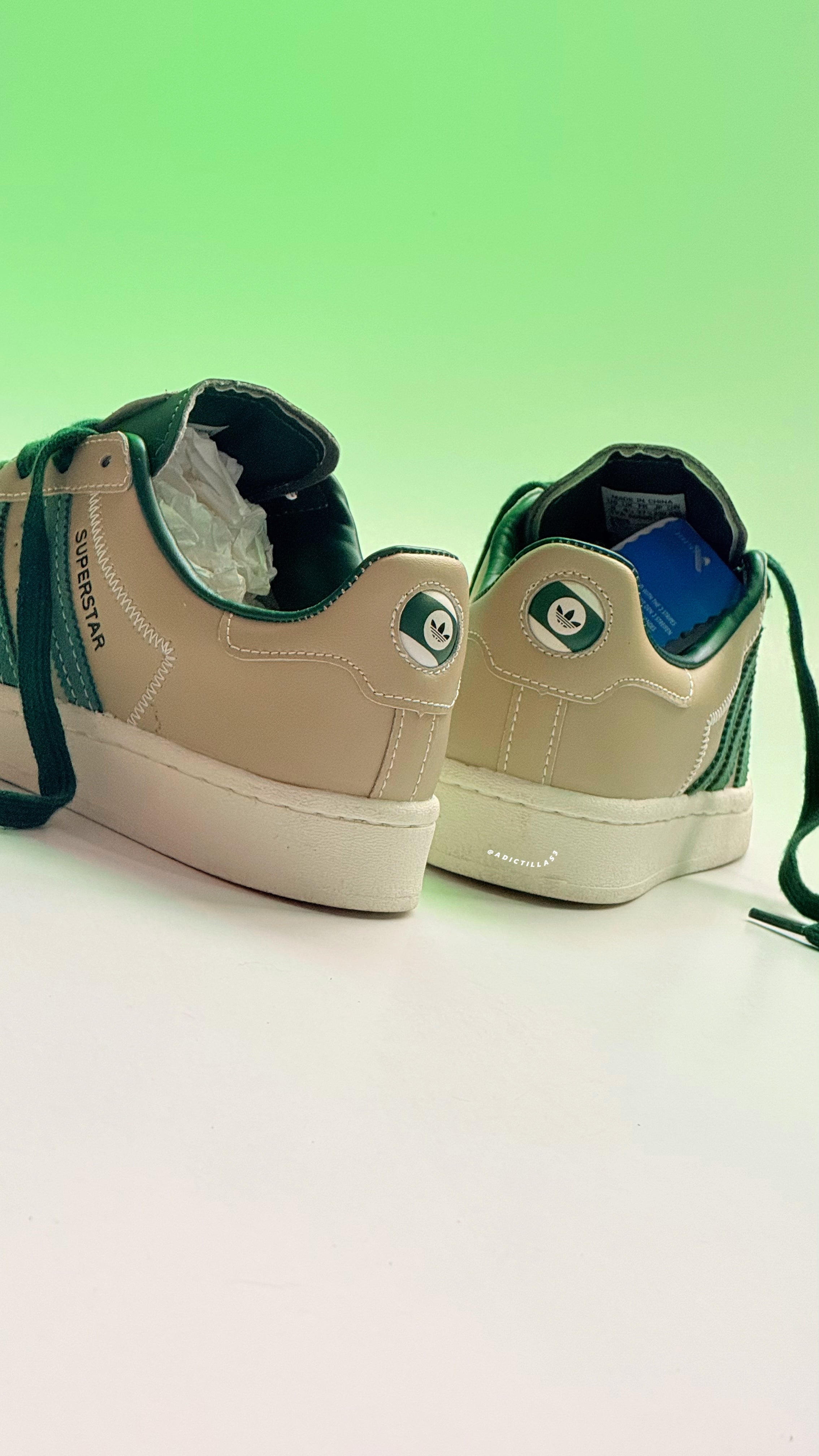 Adidas Originals Superstar 'Tan Green'