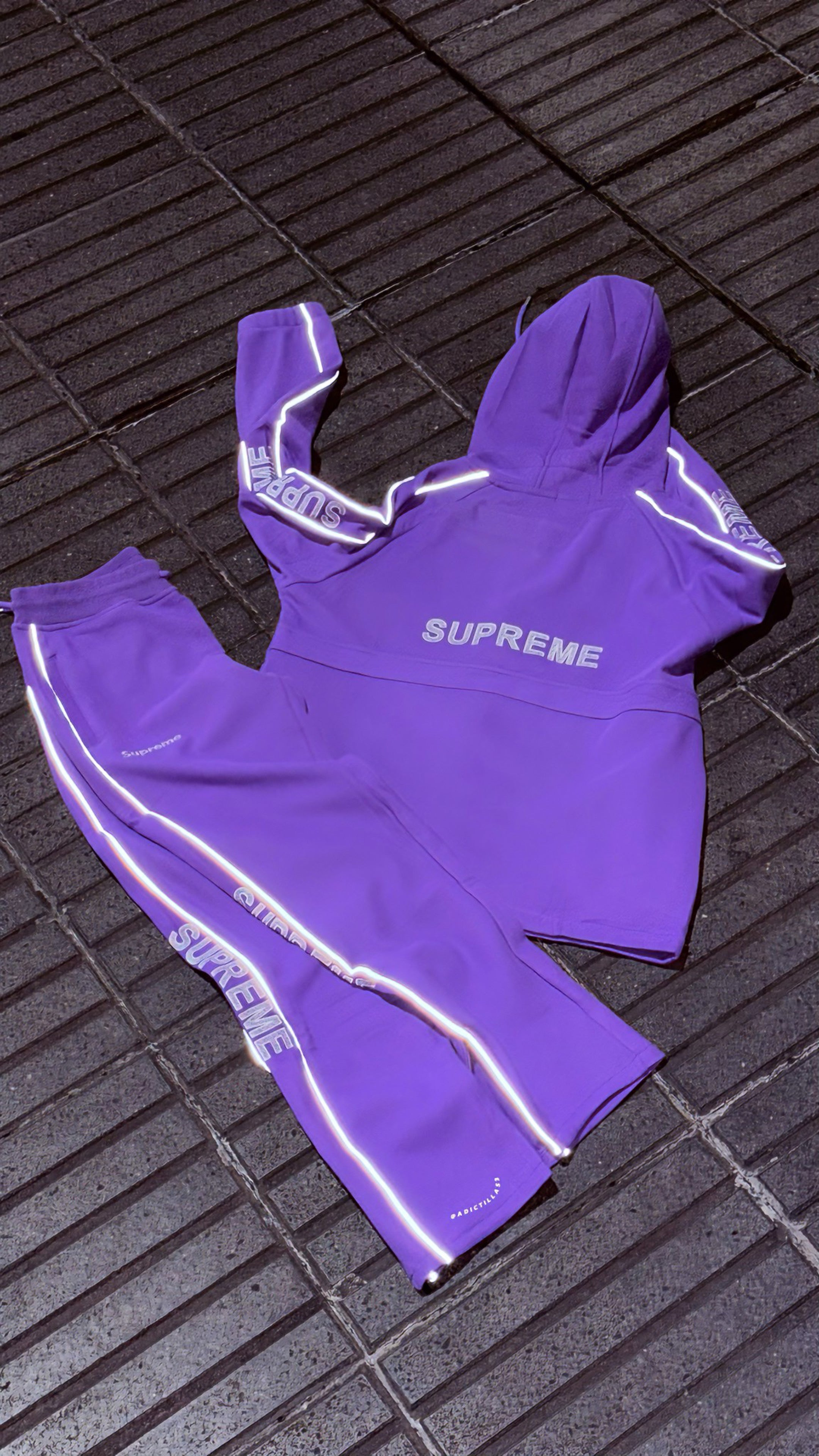 Sudadera Supreme Reflective