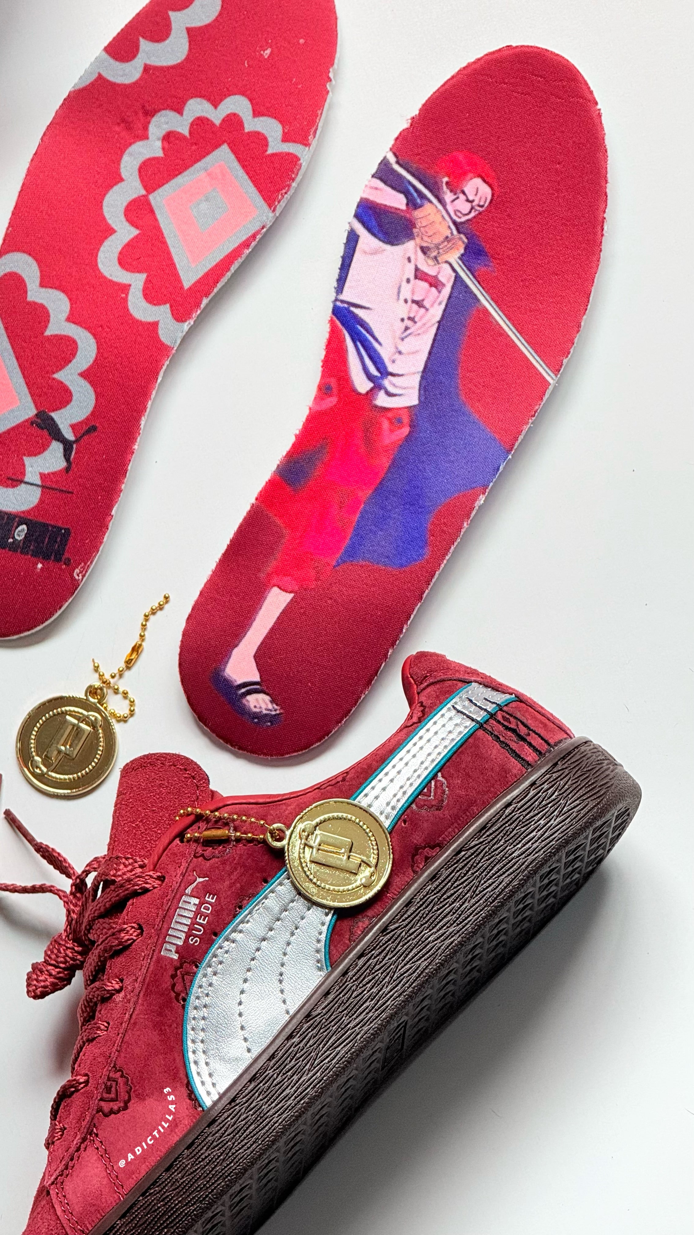 Puma x One Piece Red