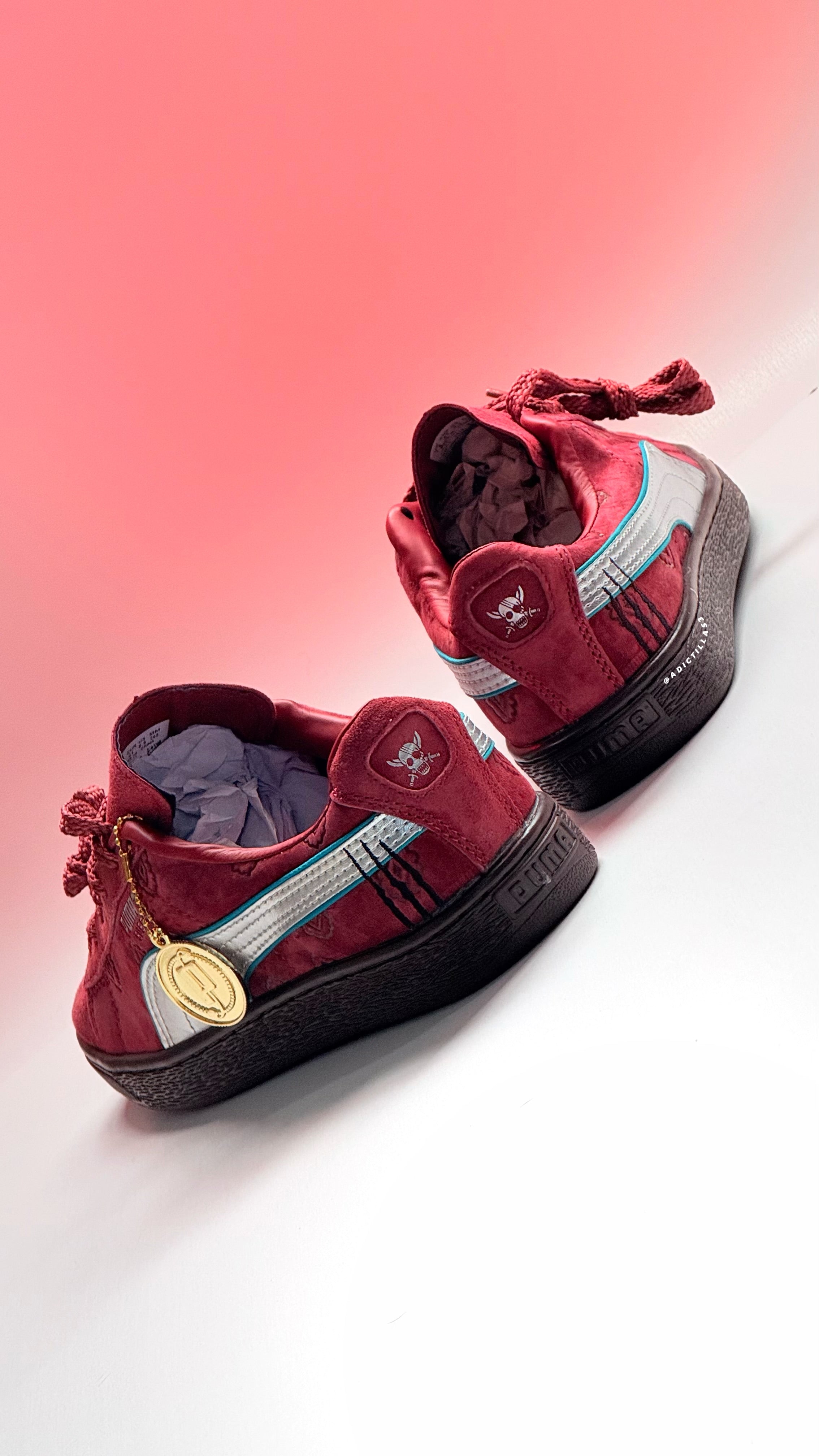 Puma x One Piece Red