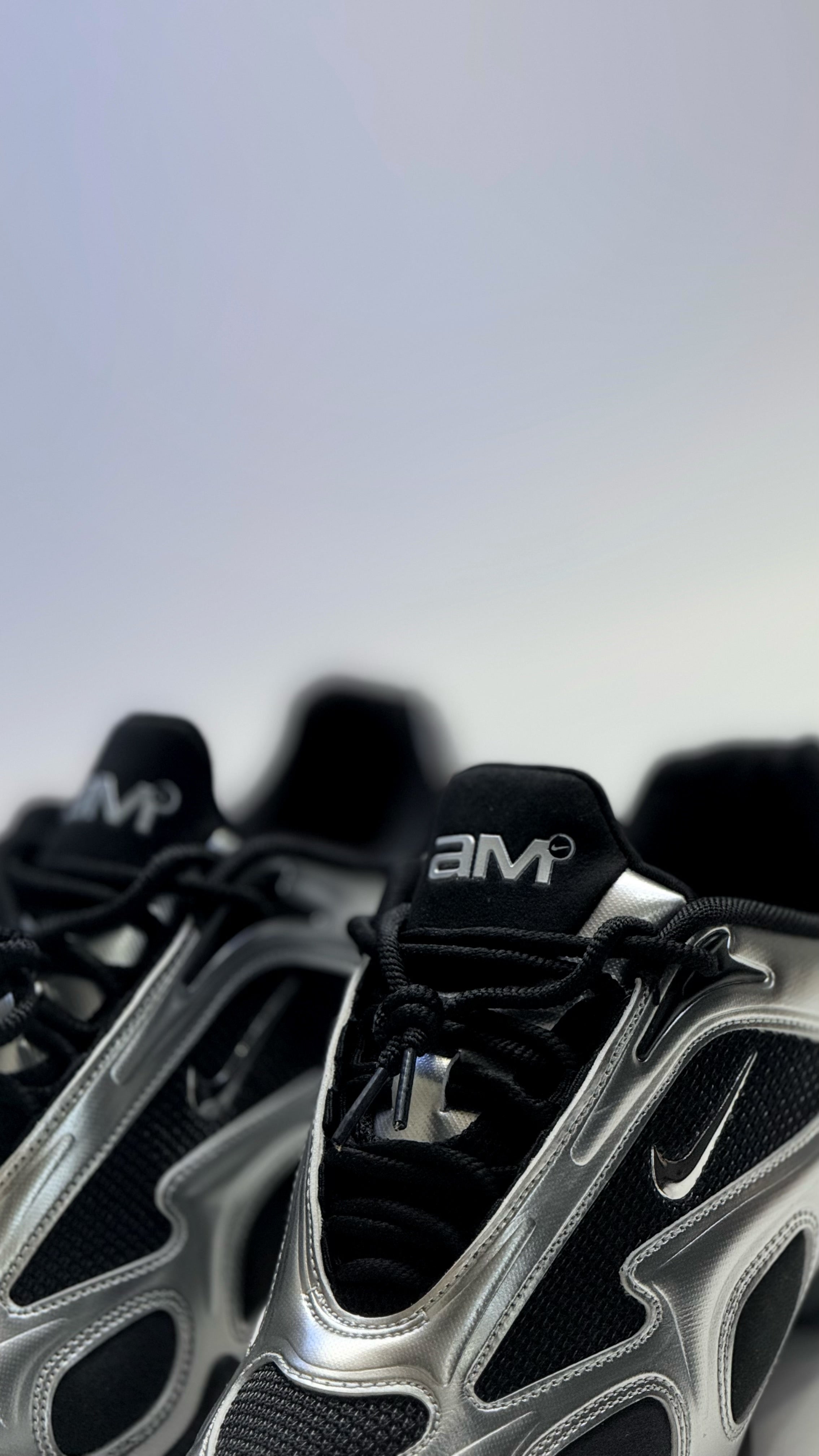 Tenis Nike Air Max Muse Black Metallic Silver