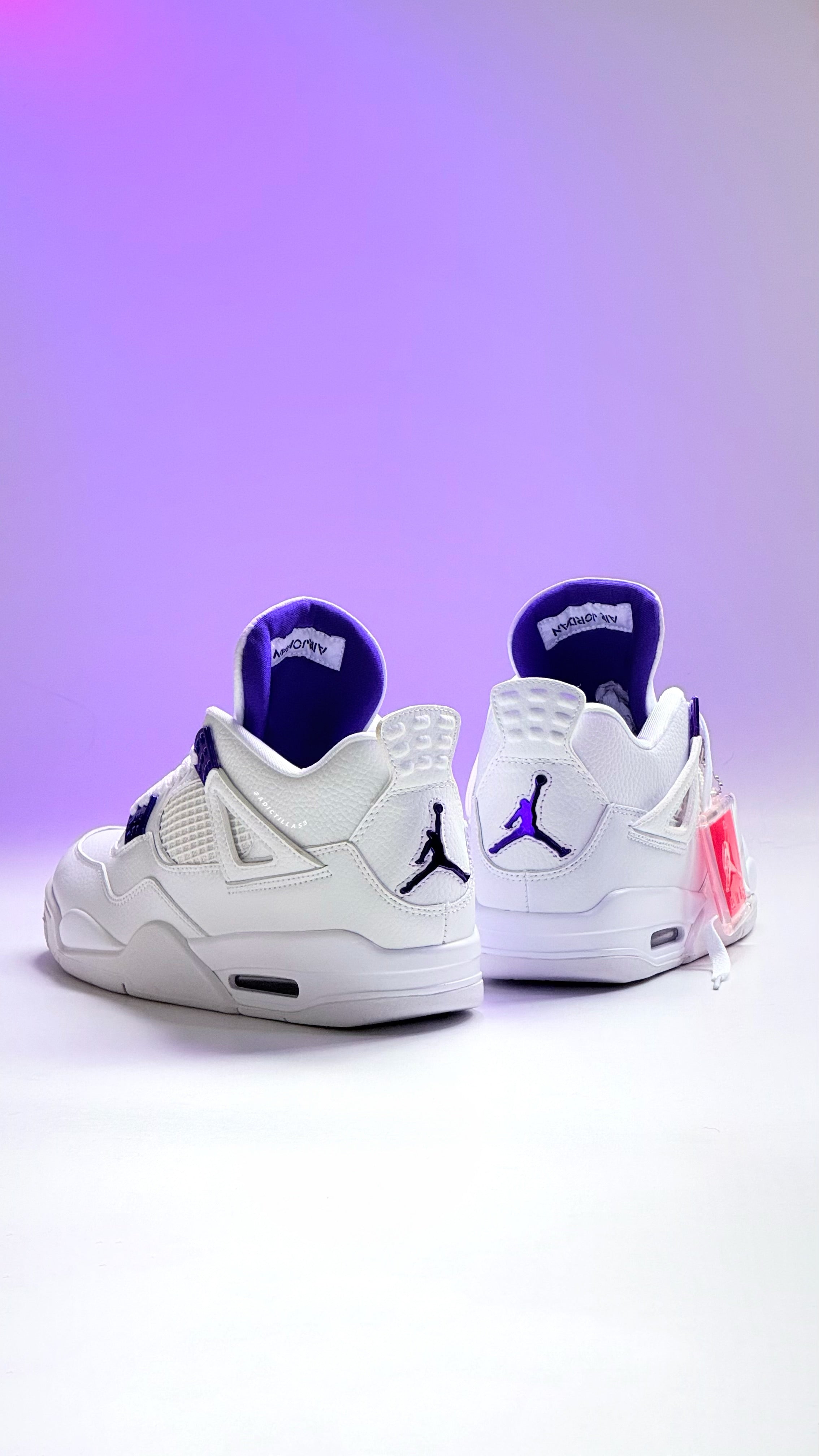 Air Jordan 4 “ Metallic Purple “