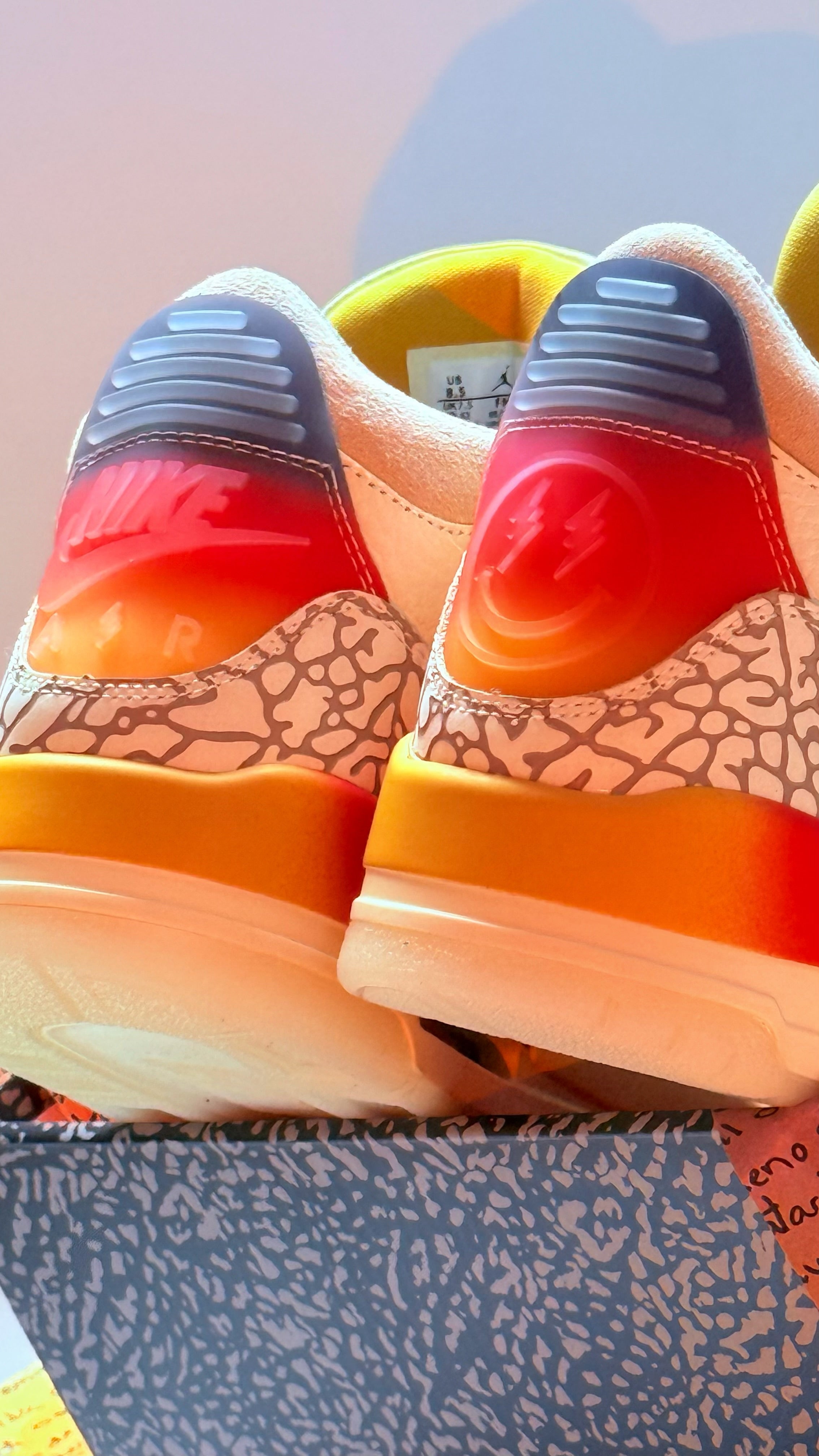 Air Jordan 3 x J Balvin    “ Medellín Sunset “