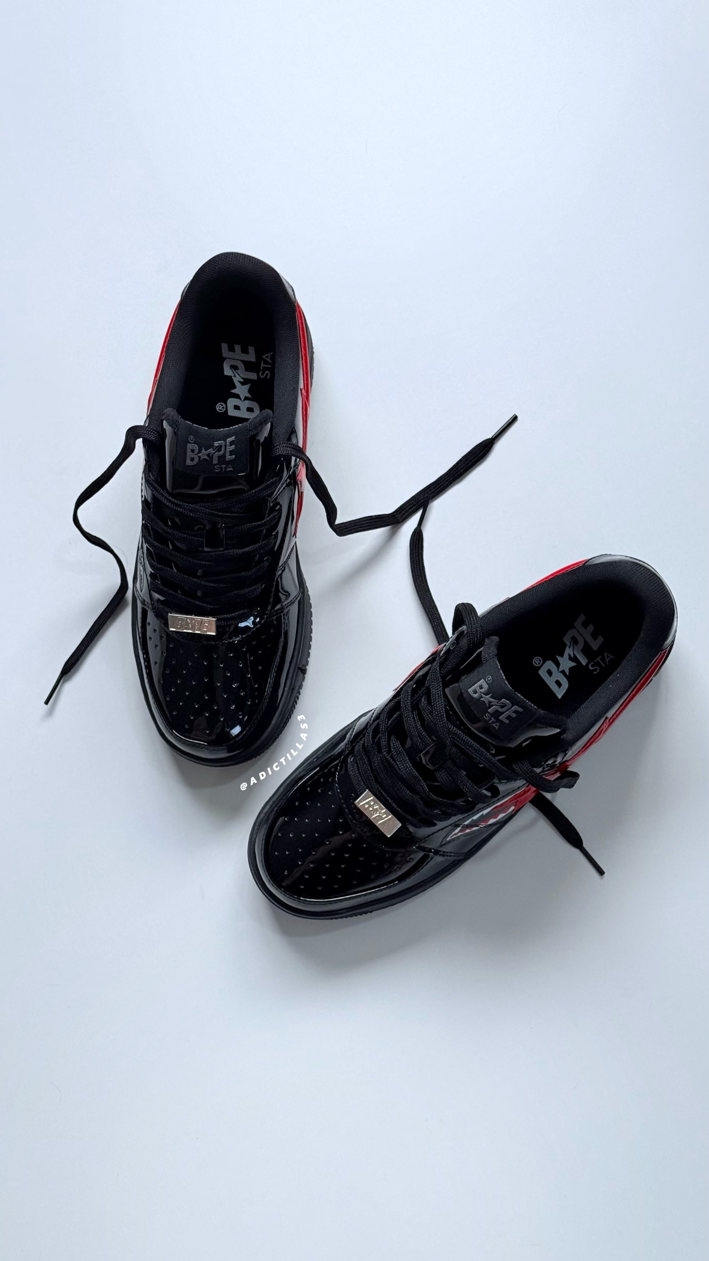 A Bathing Ape BAPE Sta Low Shark black