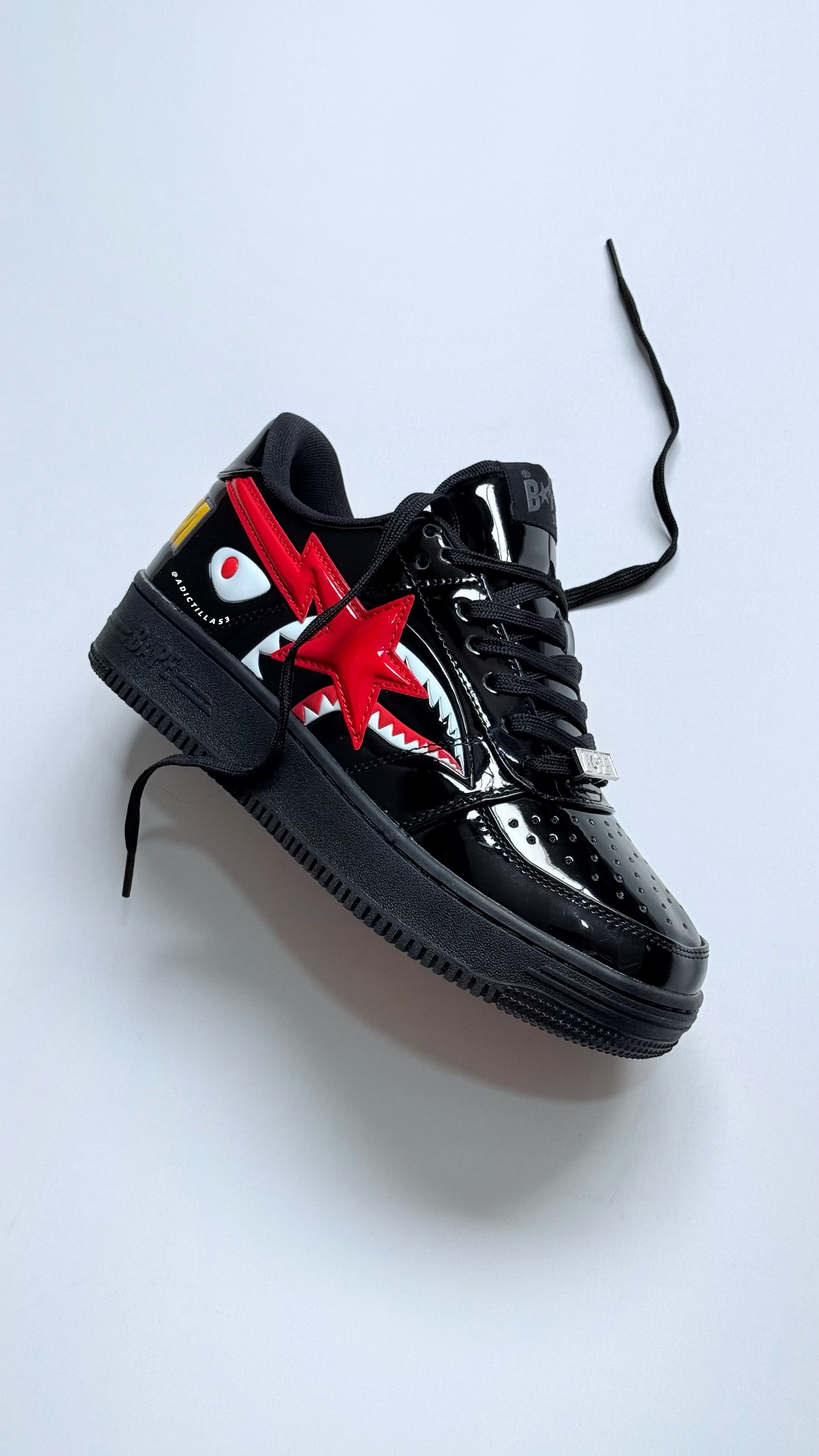 A Bathing Ape BAPE Sta Low Shark black