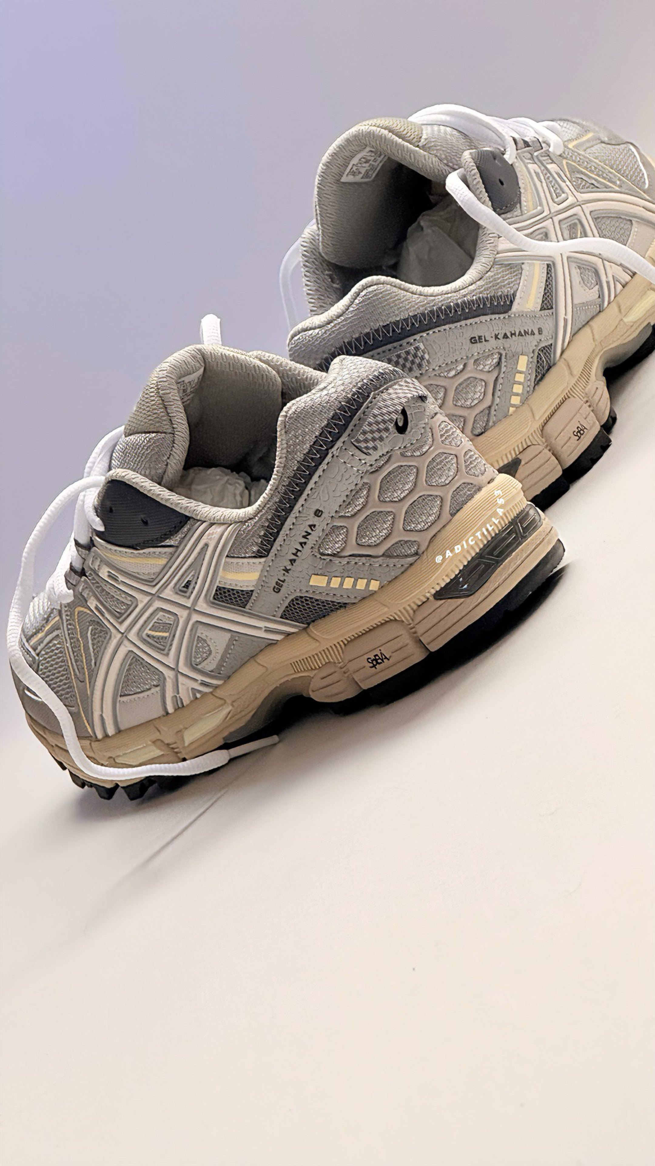 Asics Gel-Kahana 8 ‘Silver Dark Grey’